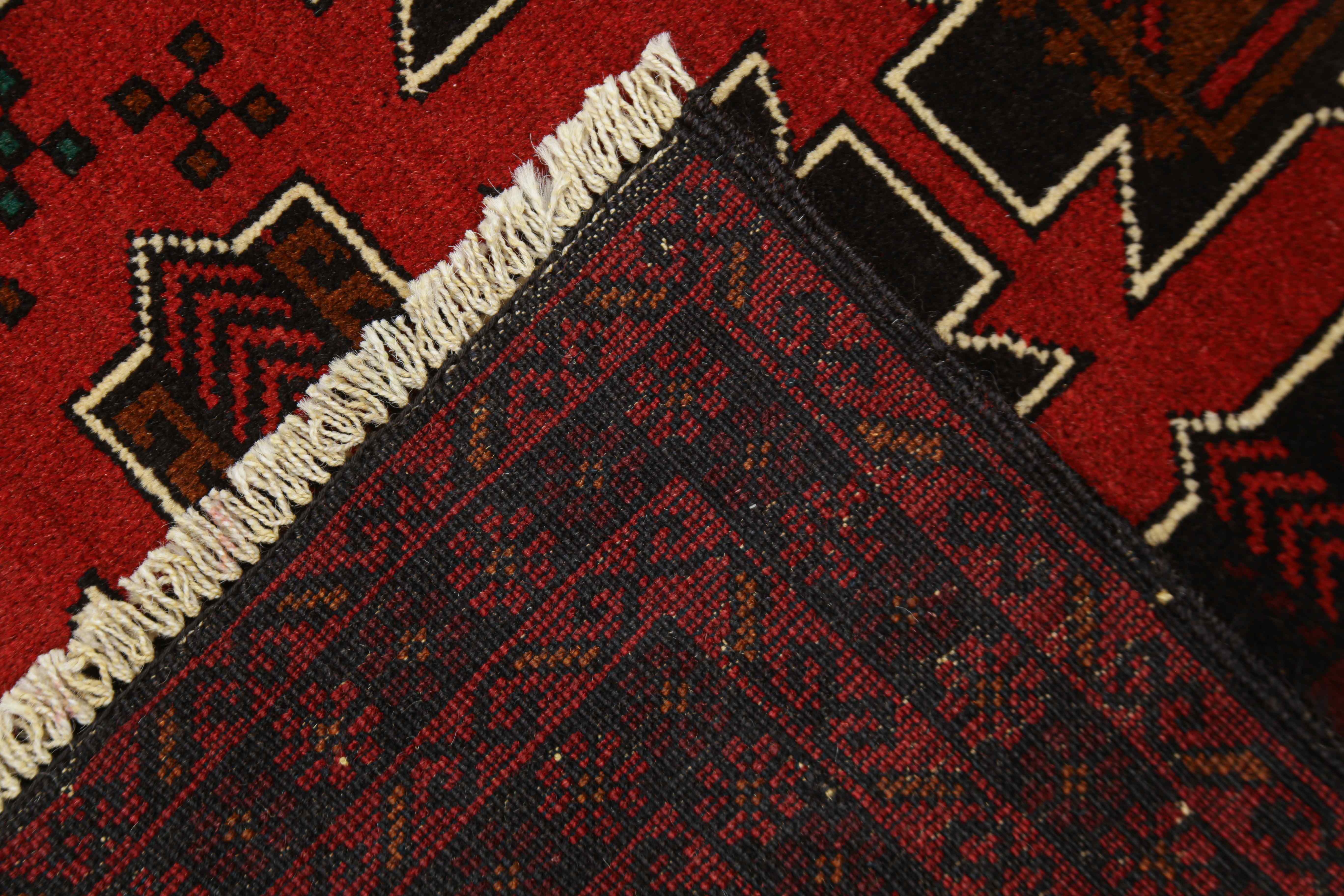 Handmade Adraskan Baluchi Afghan Rug