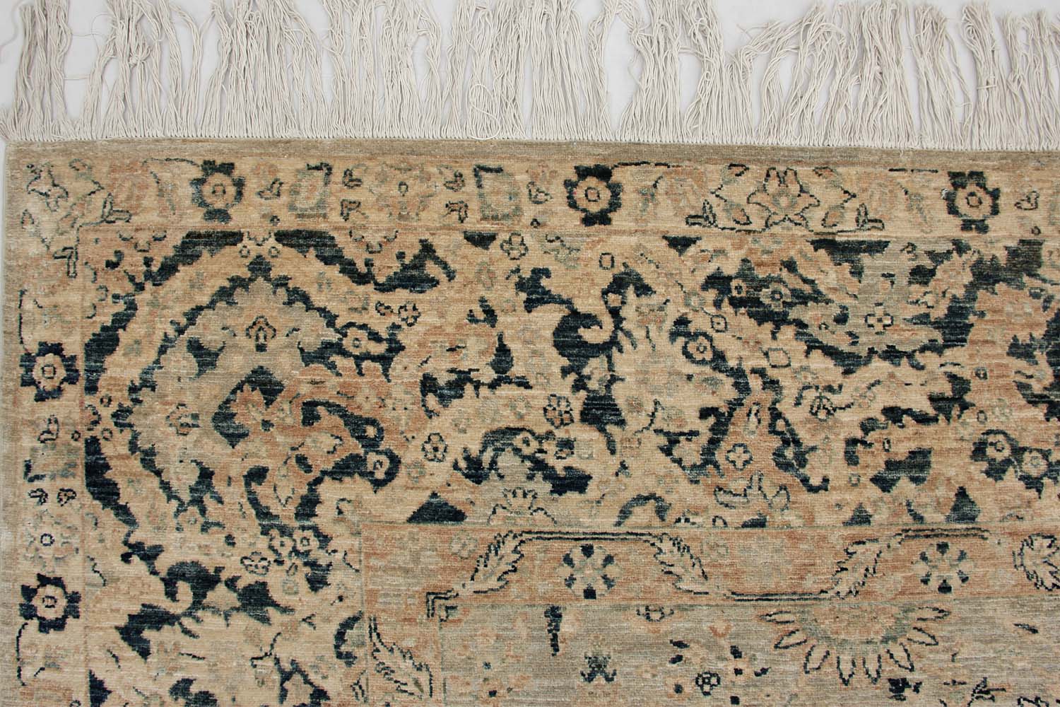 Mamluk Persian Hand Knotted Wool Rug Gray 8' x 10'