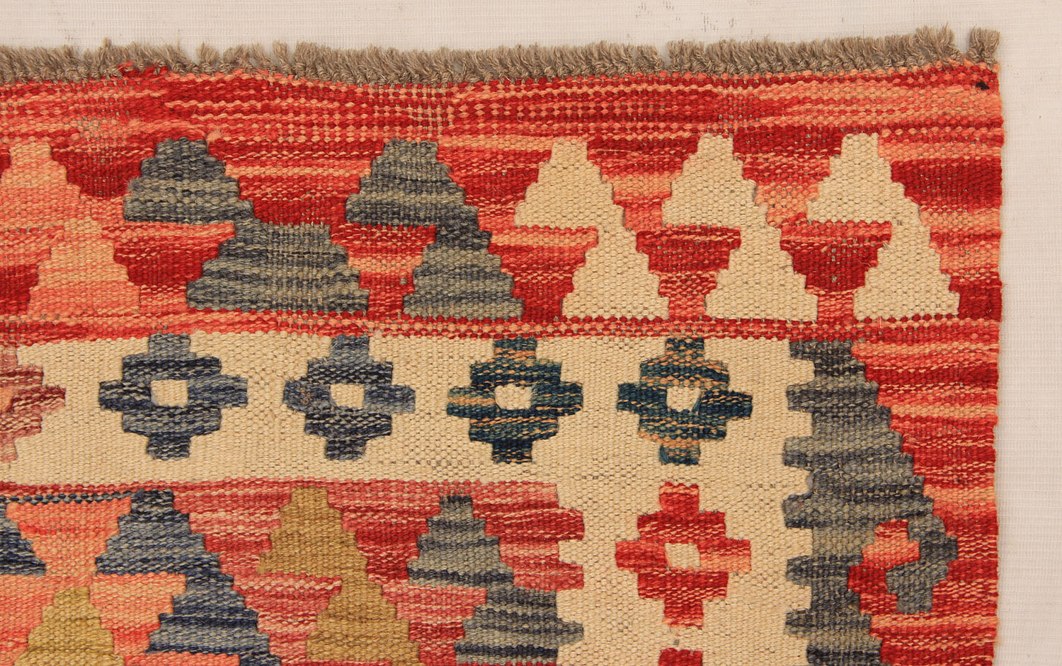 3' X 4' Multy Handmade Veggie Dye Kilim Rug Rectangular