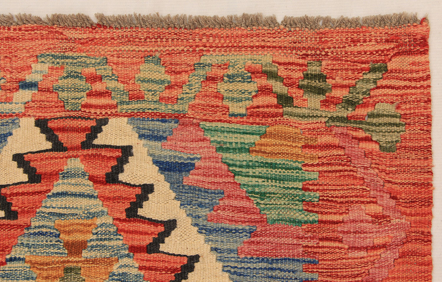 3' x 5' Multy Handmade Veggie Dye Kilim Rug Rectangular
