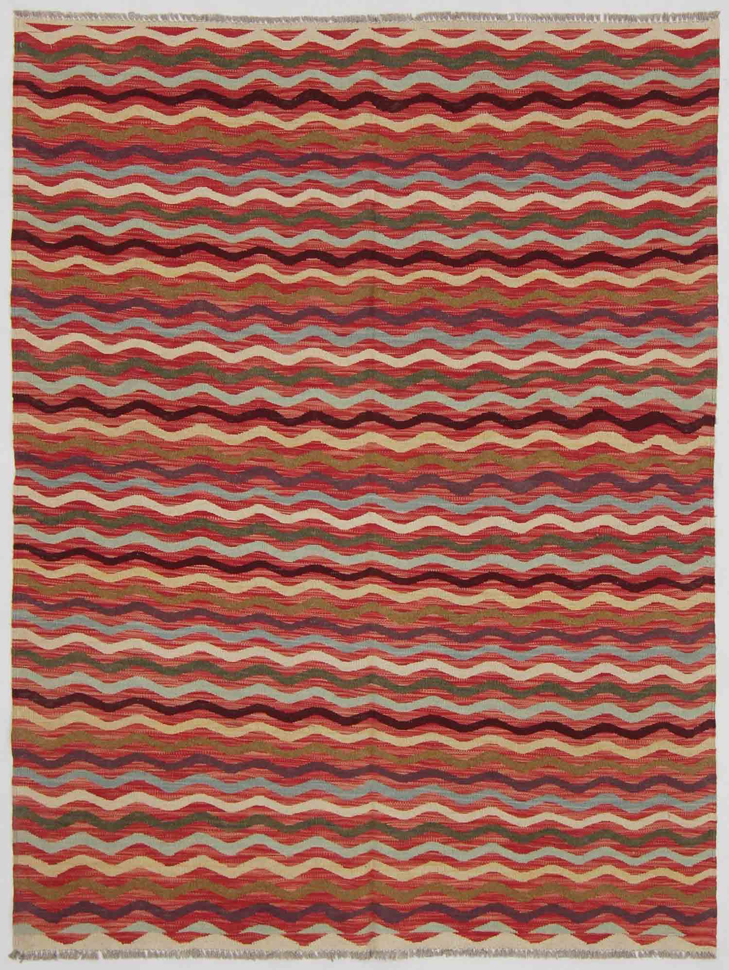 Multy Handmade Veggie Dye Kilim Rug Rectangular