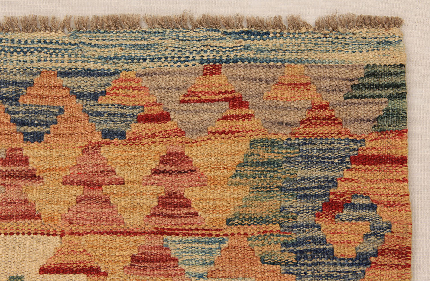 3' x 5' Multy Handmade Veggie Dye Kilim Rug Rectangular