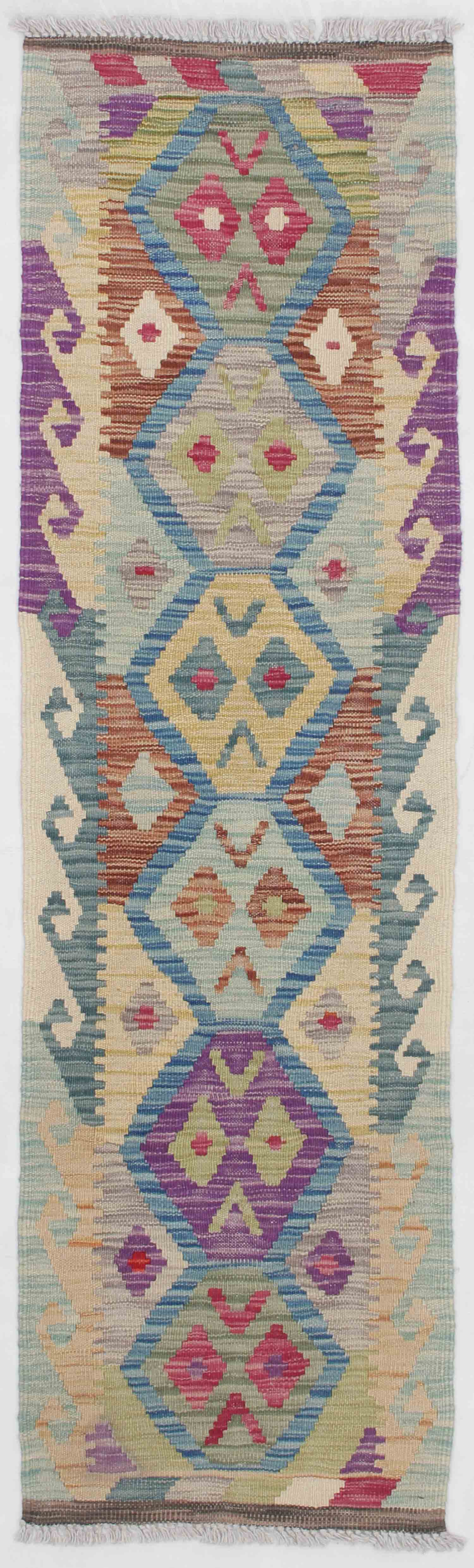 Multy Handmade Veggie Dye Kilim Rug Rectangular