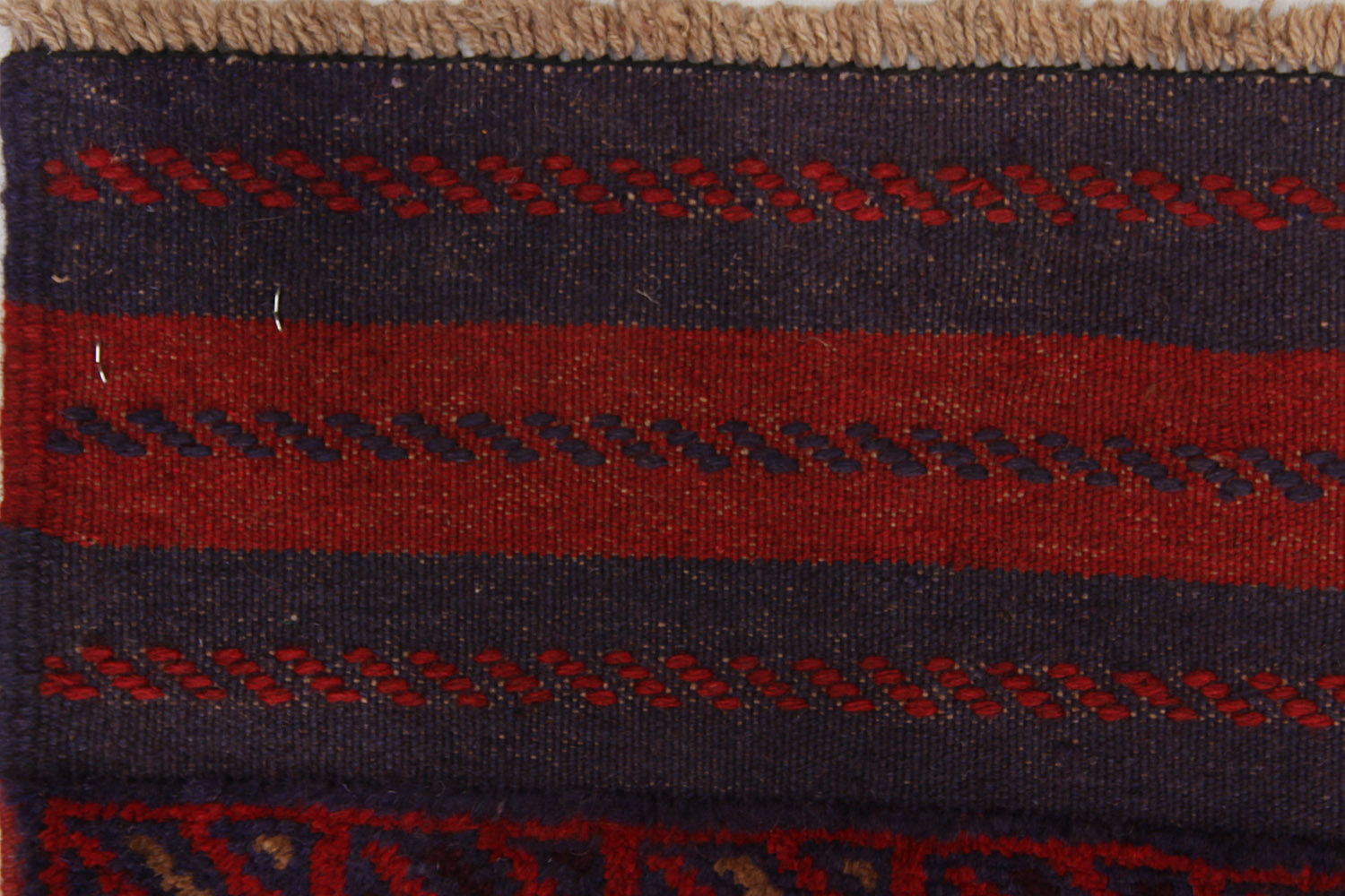 2' 6" X 9' Multy Handmade Mashwani Afghan Rug Runner
