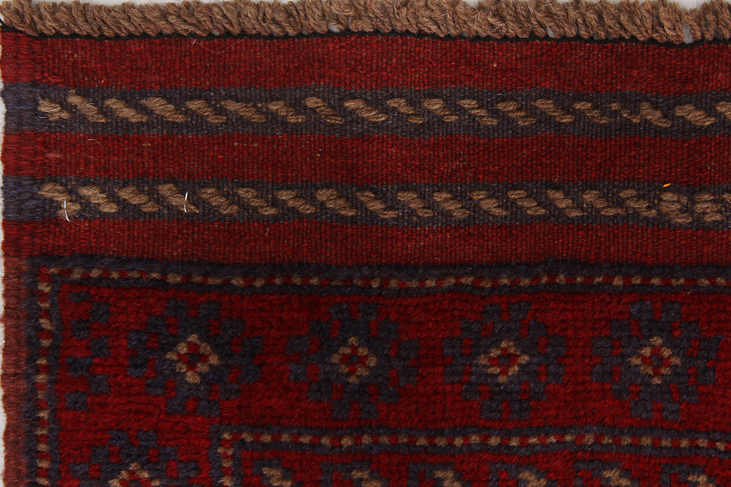 2' 6" x 8' Multy Handmade Mashwani Afghan Rug Runner