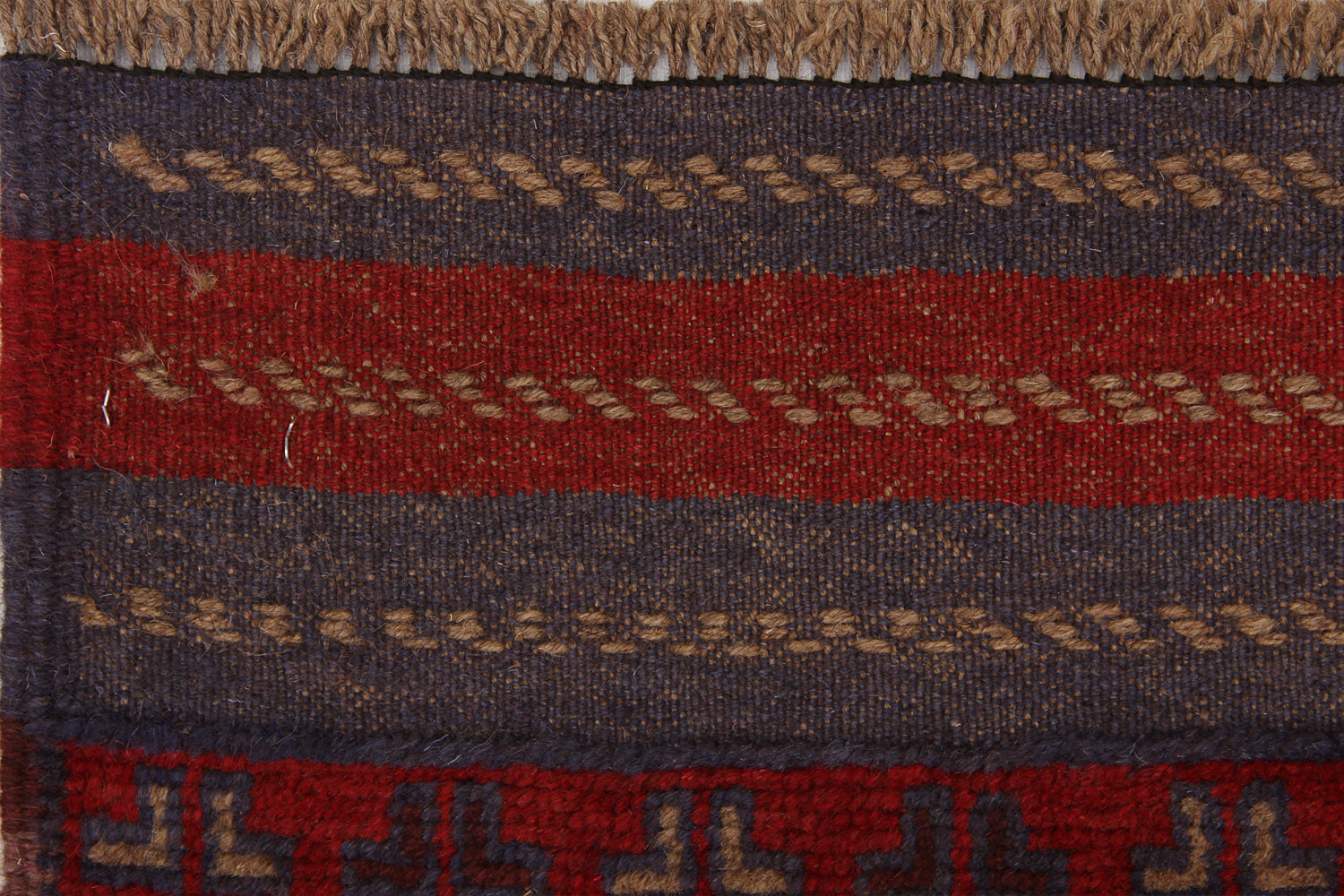 2' 6" X 9' Multy Handmade Mashwani Afghan Rug Runner