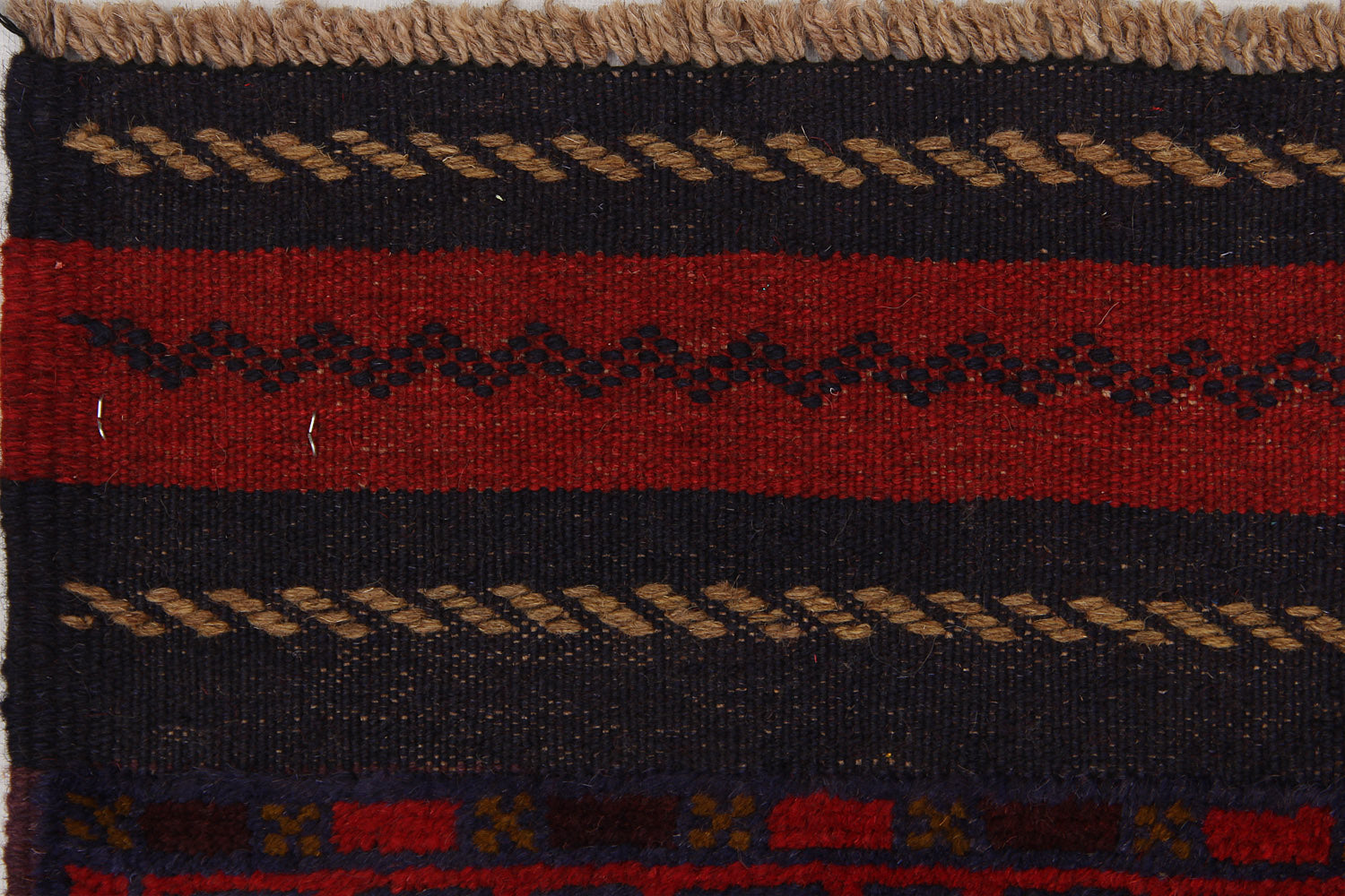 2' 6" x 8' Multy Handmade Mashwani Afghan Rug Runner