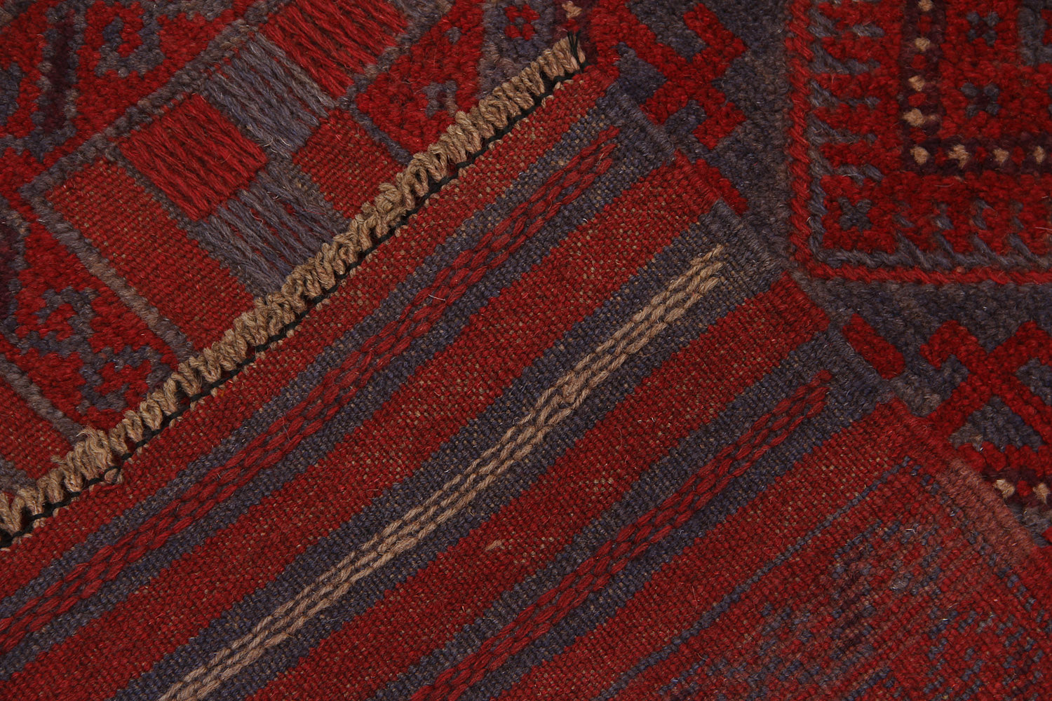 Multy Handmade Mashwani Afghan Rug Rectangular
