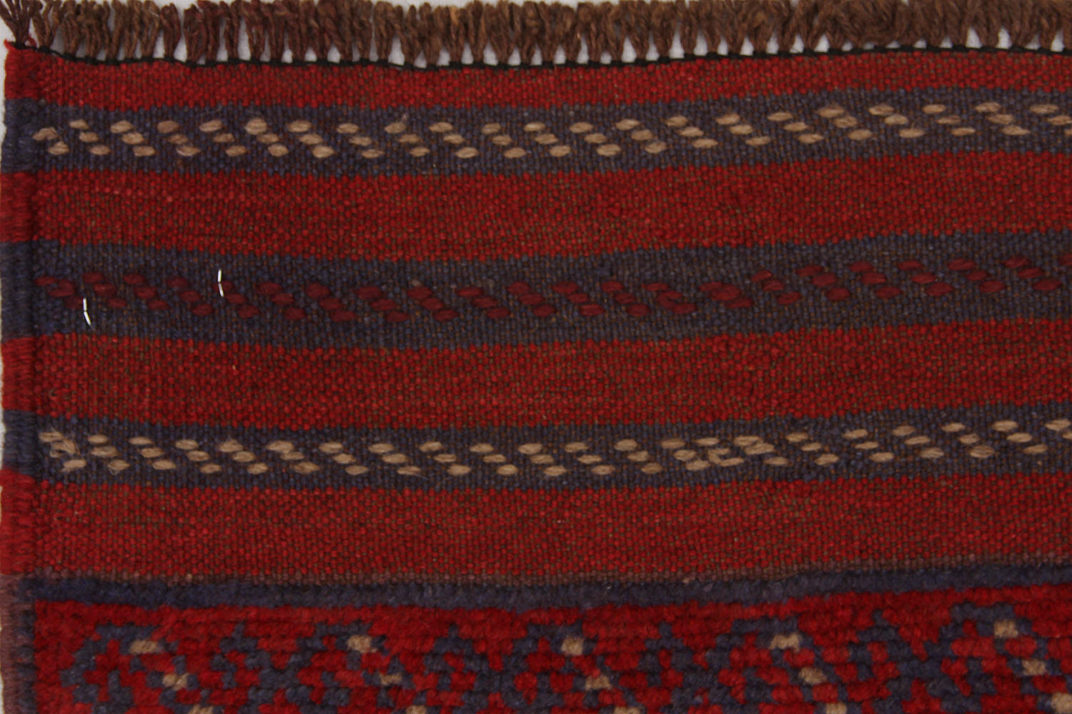 2' 6" x 8' Multy Handmade Mashwani Afghan Rug Runner