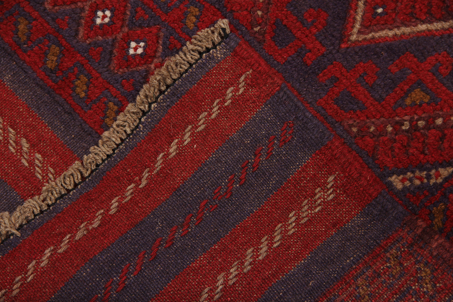 Multy Handmade Mashwani Afghan Rug Rectangular