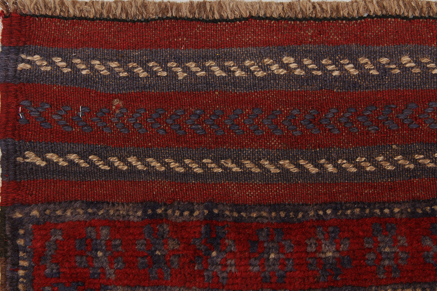 2' 6" x 8' Multy Handmade Mashwani Afghan Rug Runner