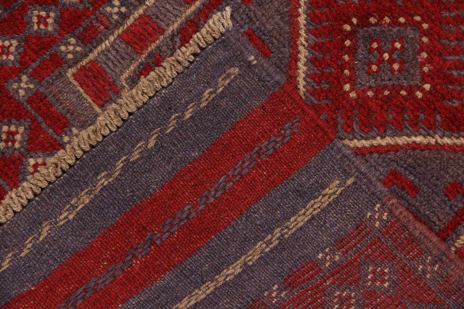 Multy Handmade Mashwani Afghan Rug Rectangular