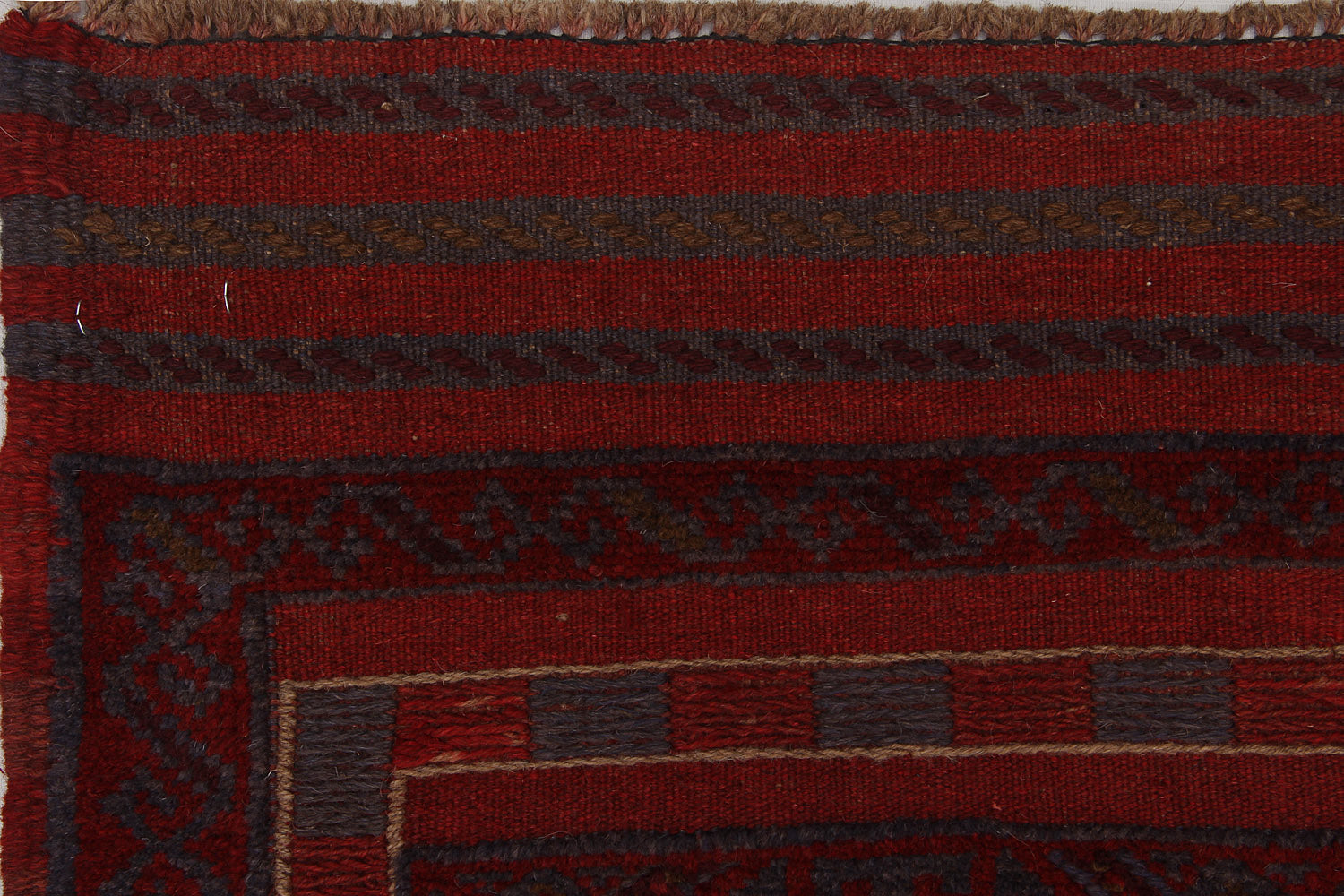 2' 6" x 8' Multy Handmade Mashwani Afghan Rug Runner