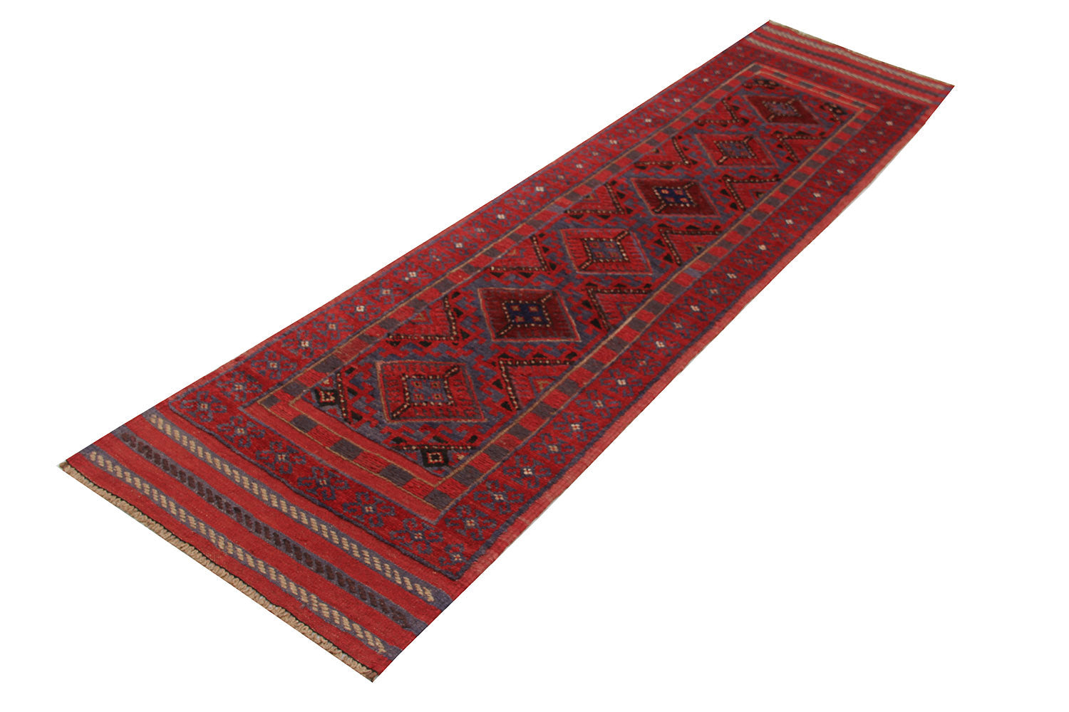 Multy Handmade Mashwani Afghan Rug Rectangular