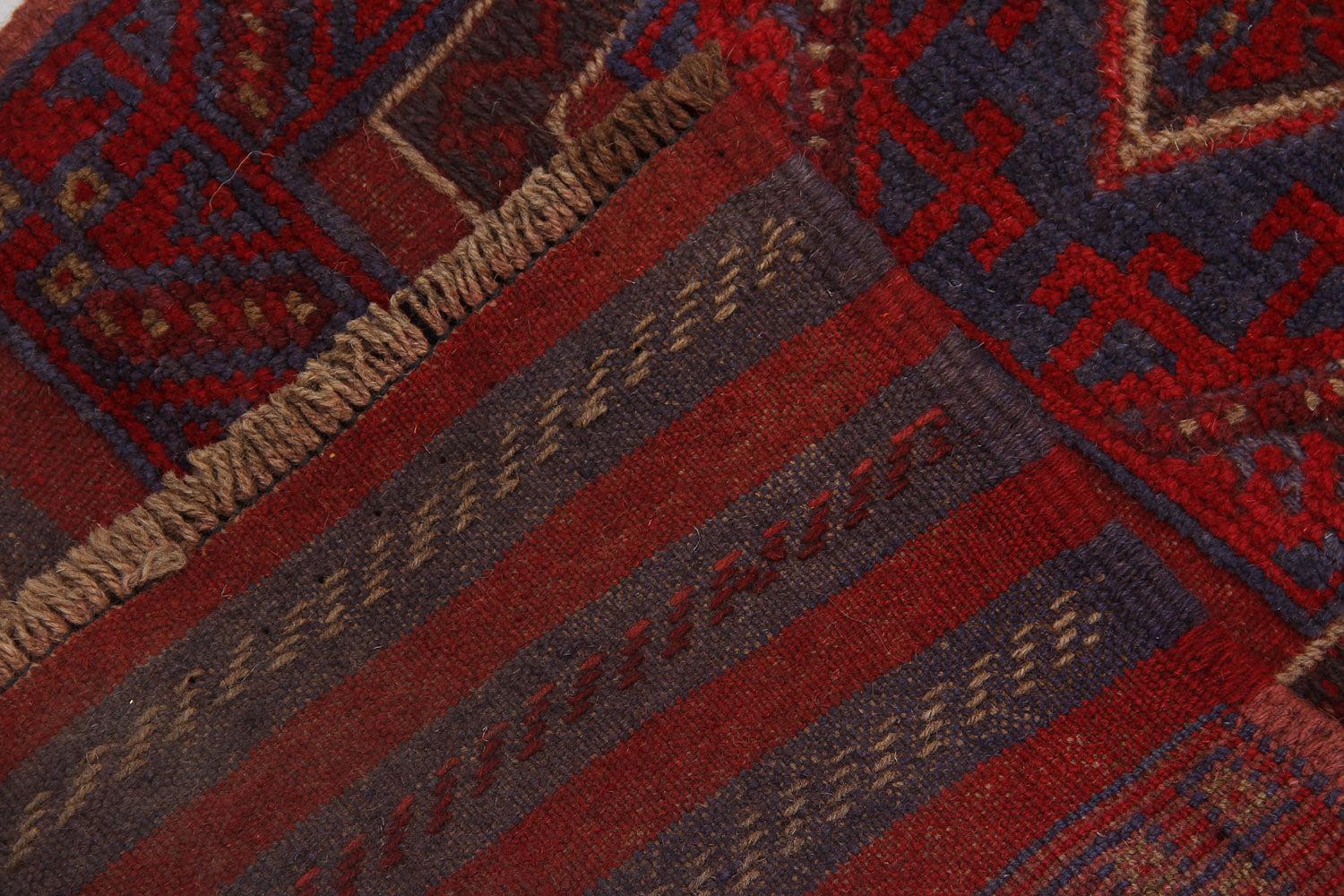 Multy Handmade Mashwani Afghan Rug Rectangular