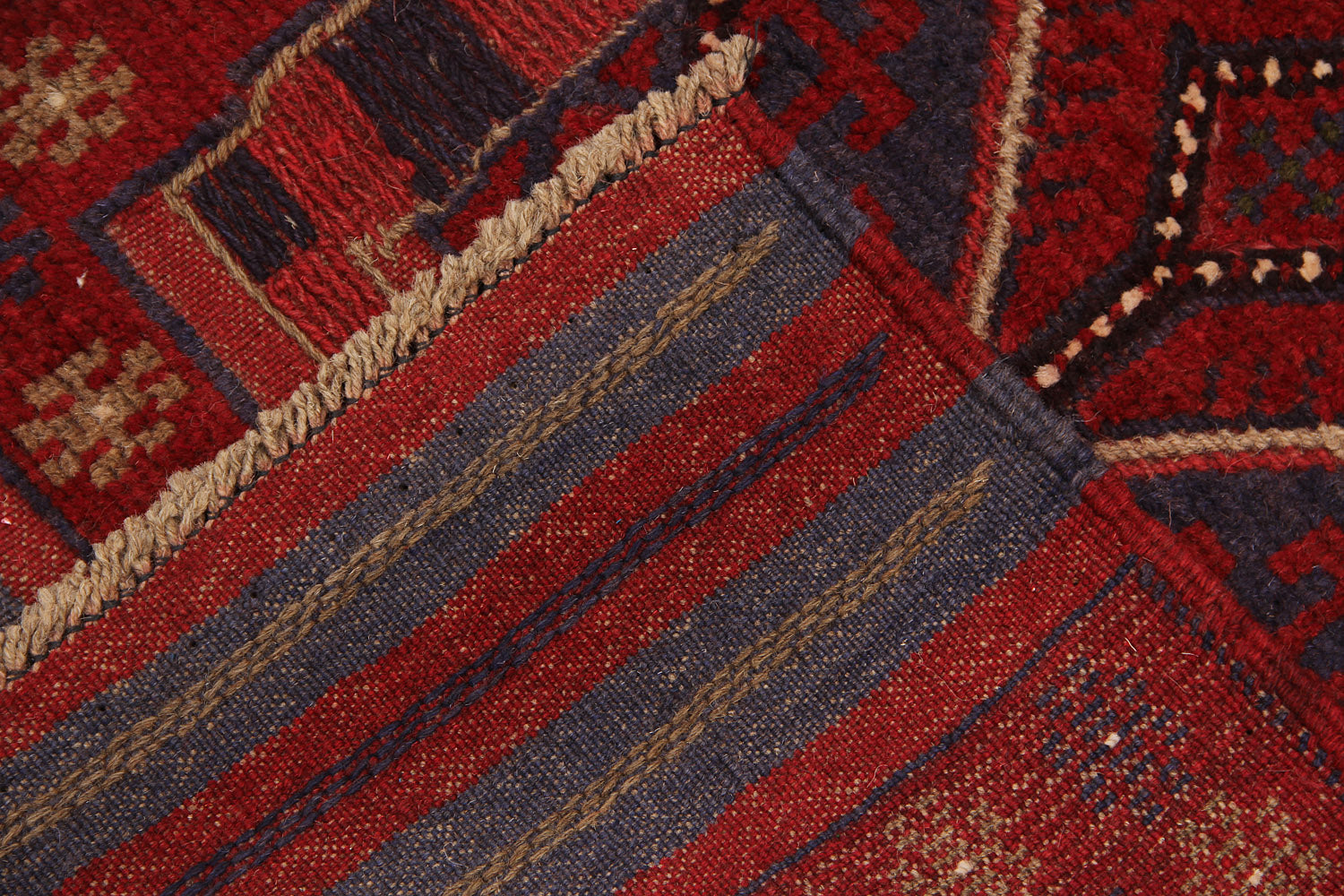 Multy Handmade Mashwani Afghan Rug Rectangular