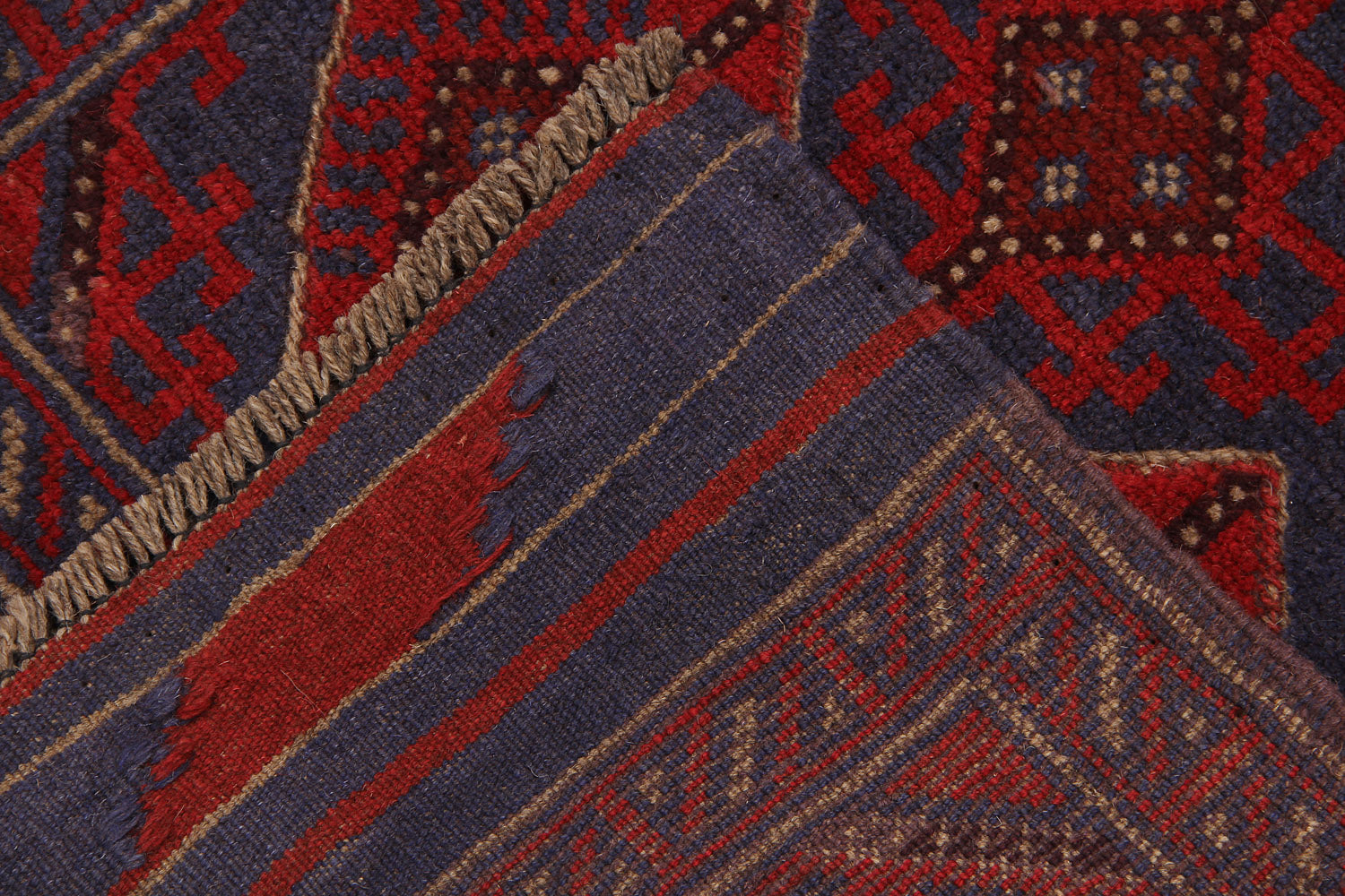 Multy Handmade Mashwani Afghan Rug Rectangular