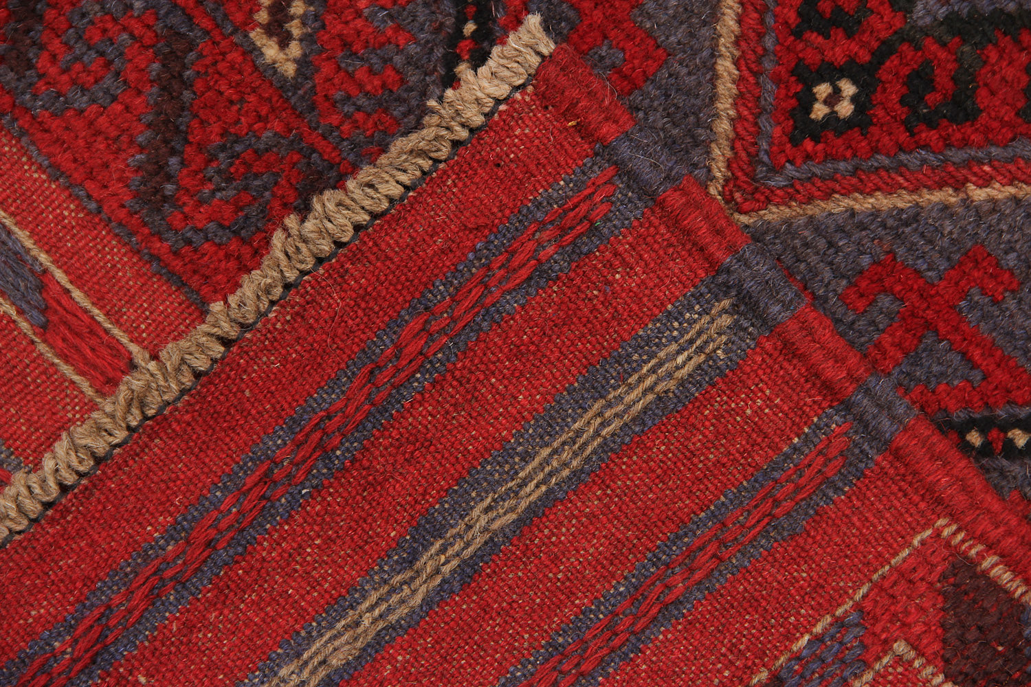 Multy Handmade Mashwani Afghan Rug Rectangular