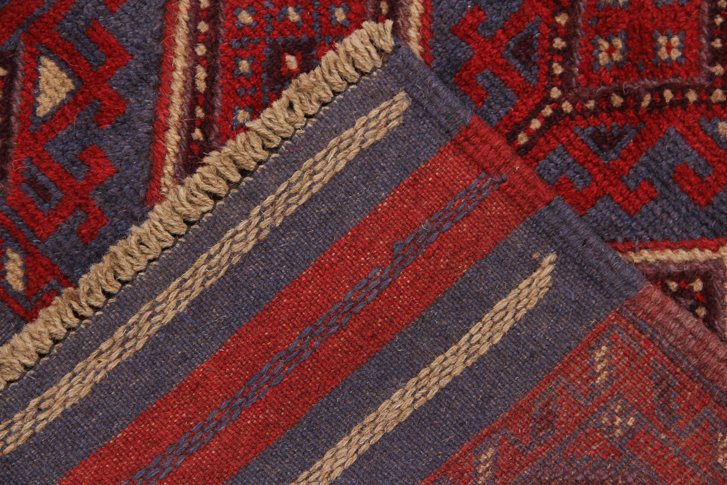 Multy Handmade Mashwani Afghan Rug Rectangular