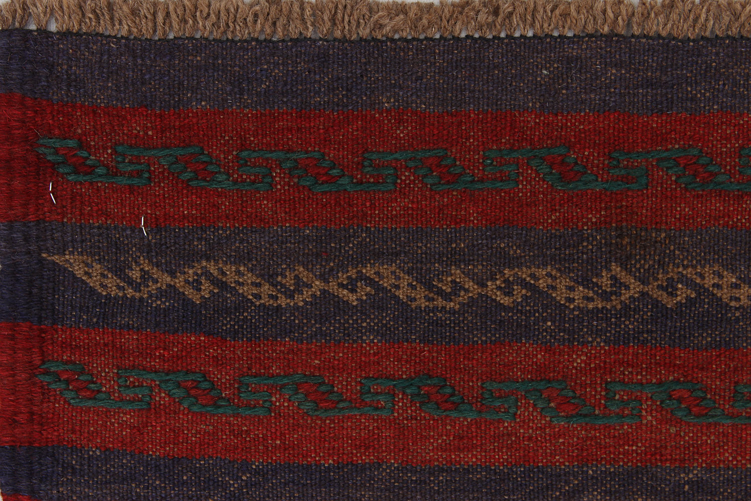 2' 6" X 9' Multy Handmade Mashwani Afghan Rug Runner