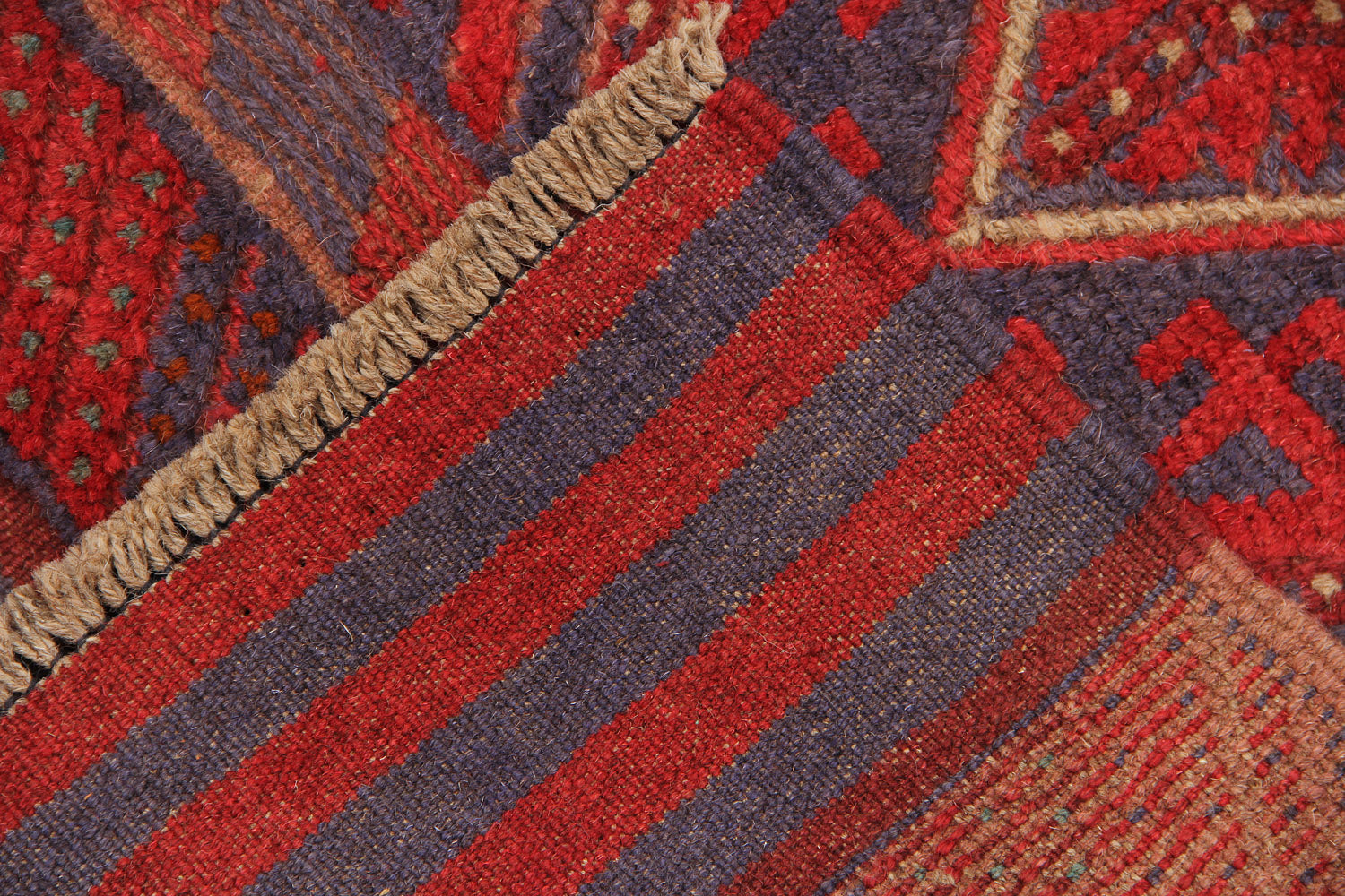Multy Handmade Mashwani Afghan Rug Rectangular