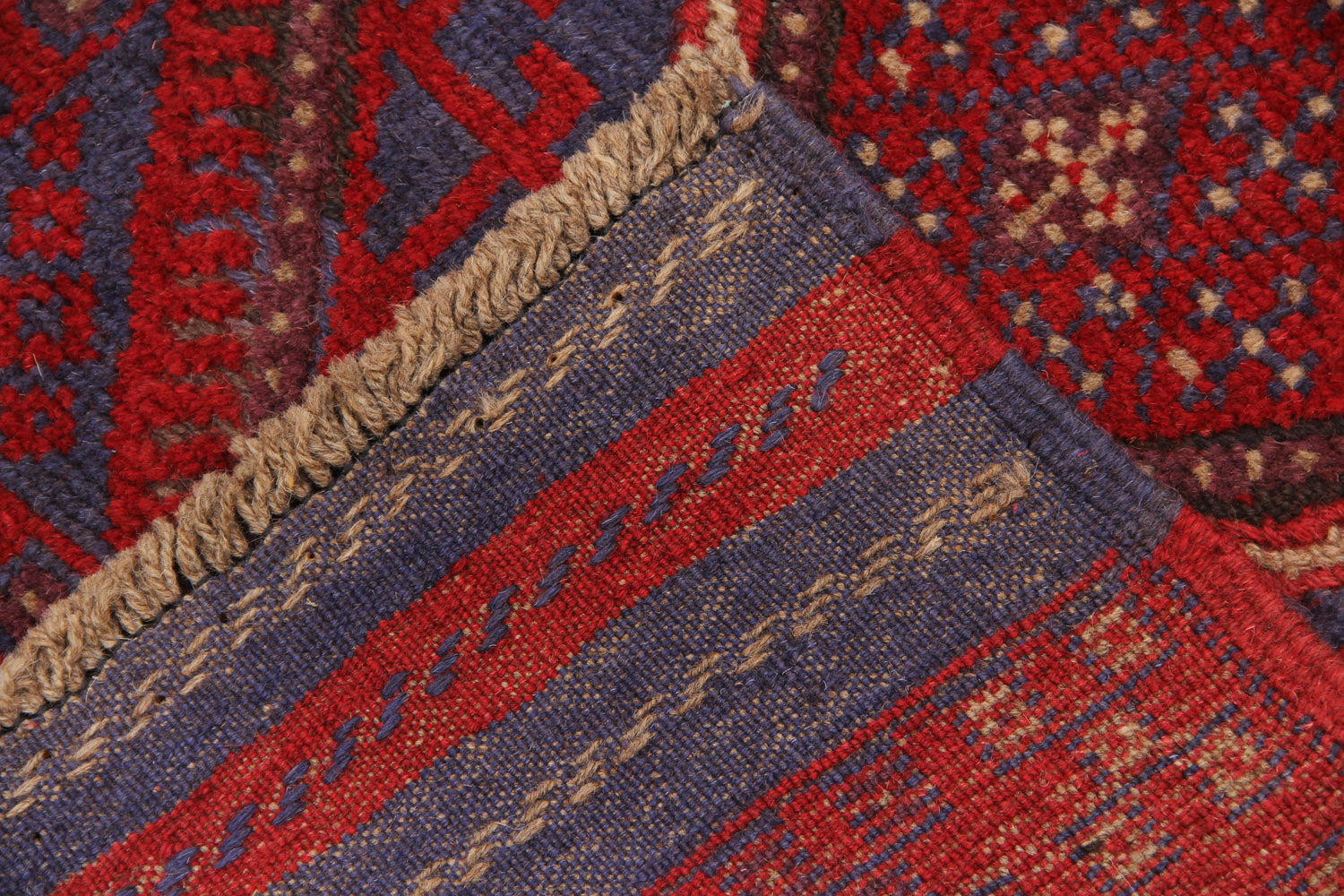 Multy Handmade Mashwani Afghan Rug Rectangular