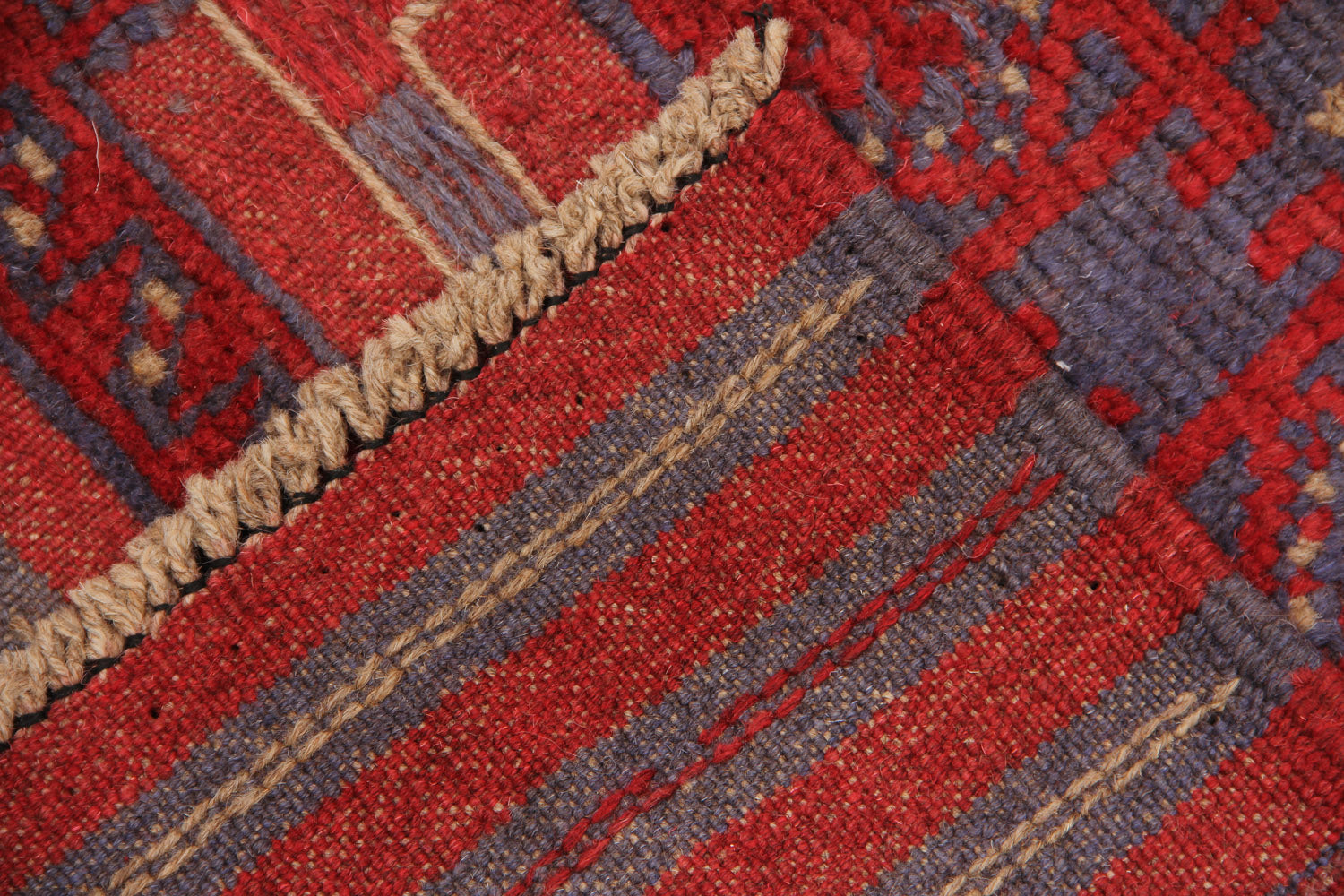Multy Handmade Mashwani Afghan Rug Rectangular