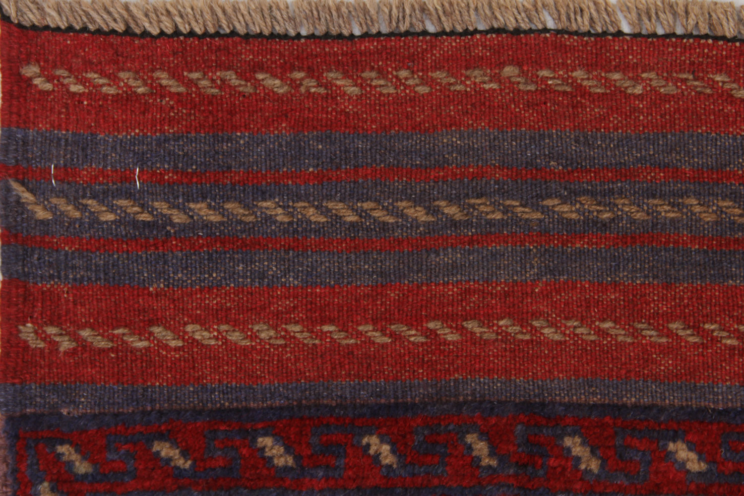 2' 6" x 10' Multy Handmade Mashwani Afghan Rug Runner
