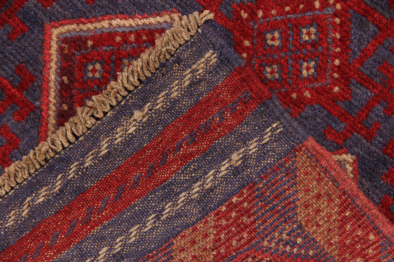 Multy Handmade Mashwani Afghan Rug Rectangular