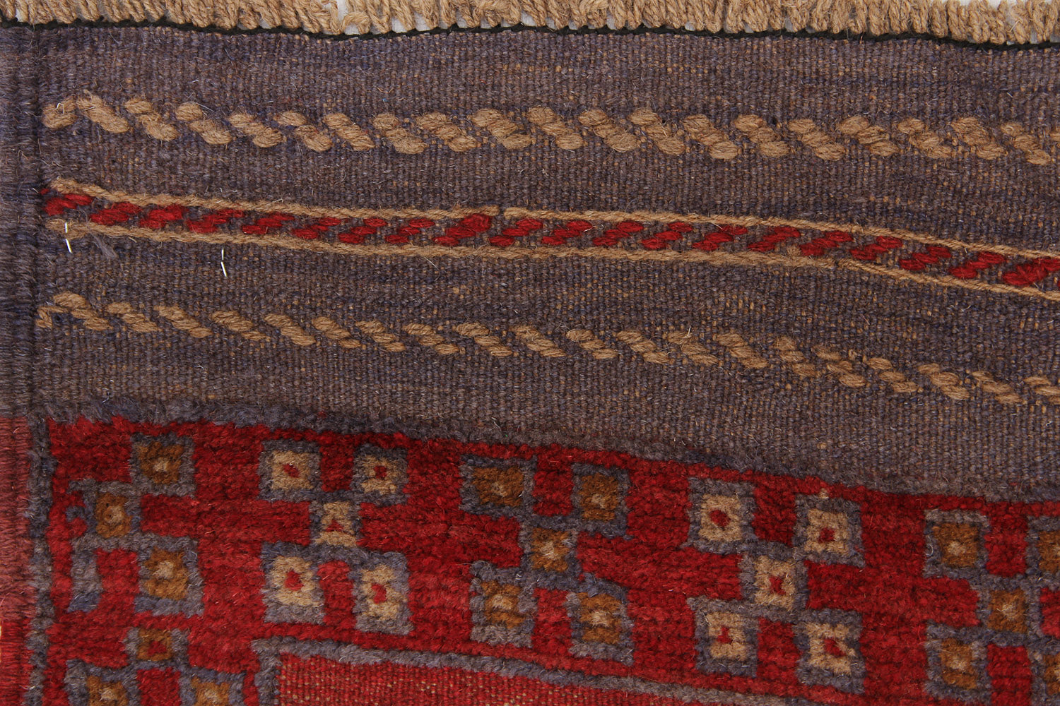 2' 6" x 8' Multy Handmade Mashwani Afghan Rug Runner