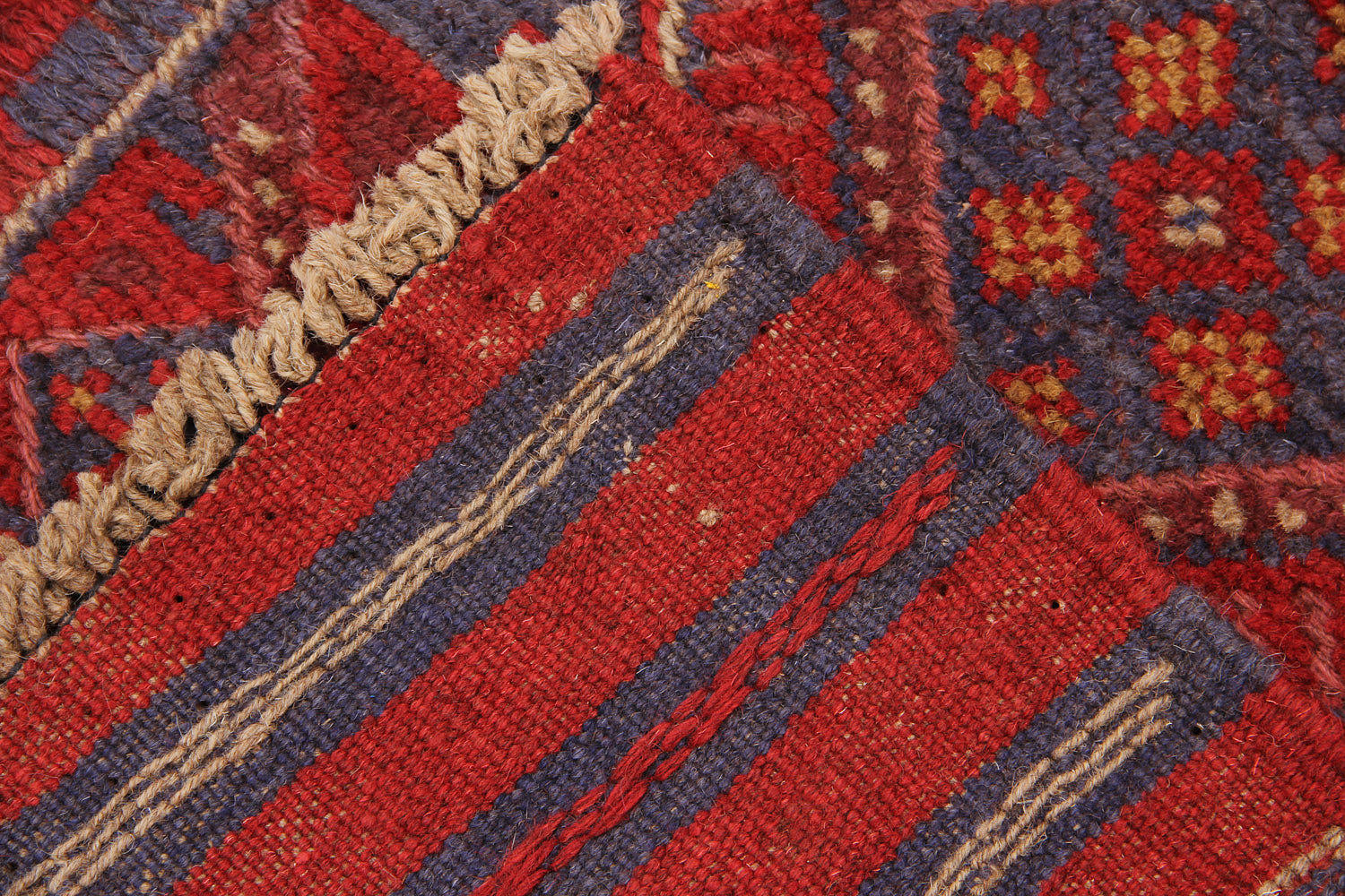 Multy Handmade Mashwani Afghan Rug Rectangular