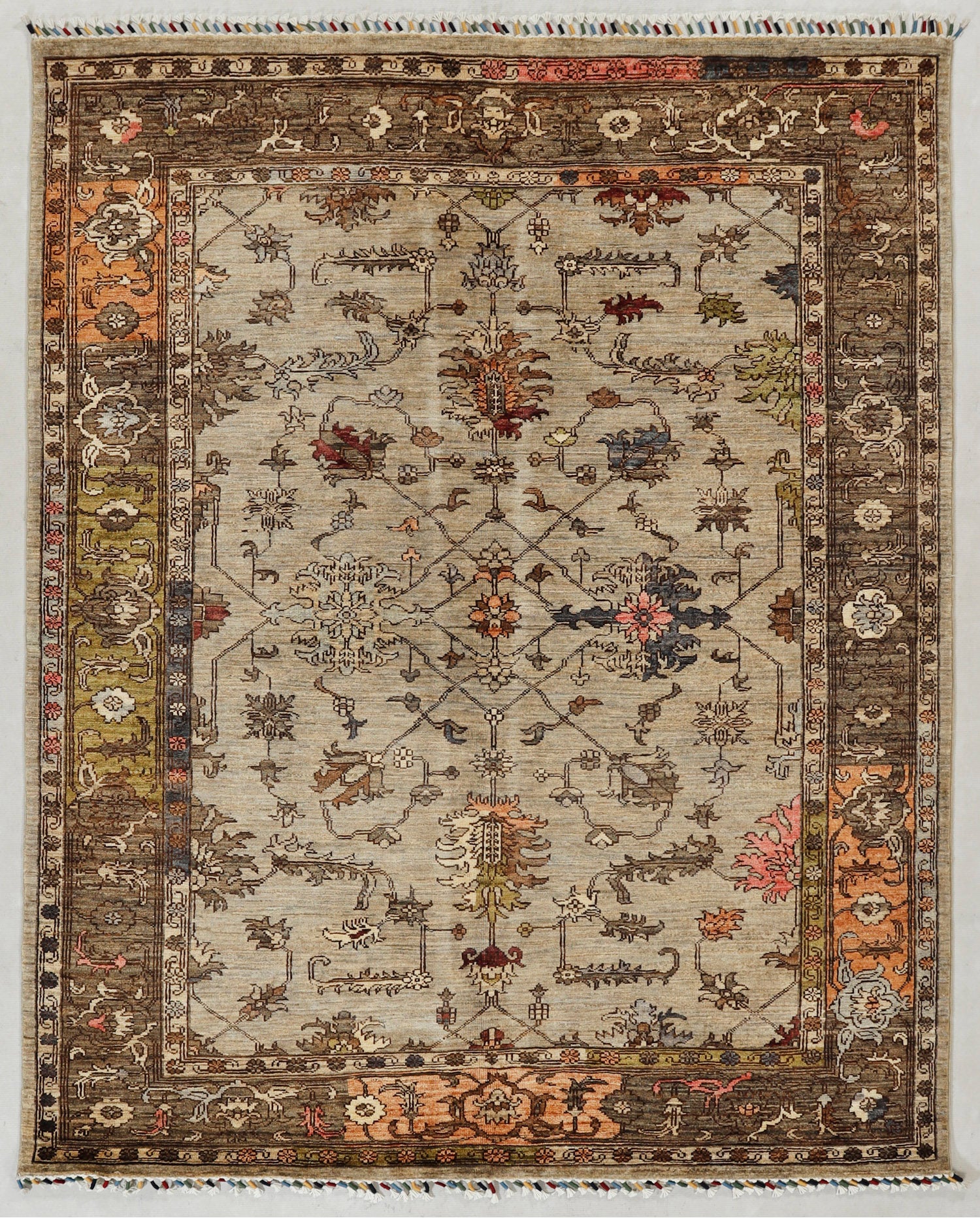 Sultani Persian Hand Knotted Wool Rug Daar Cheeni