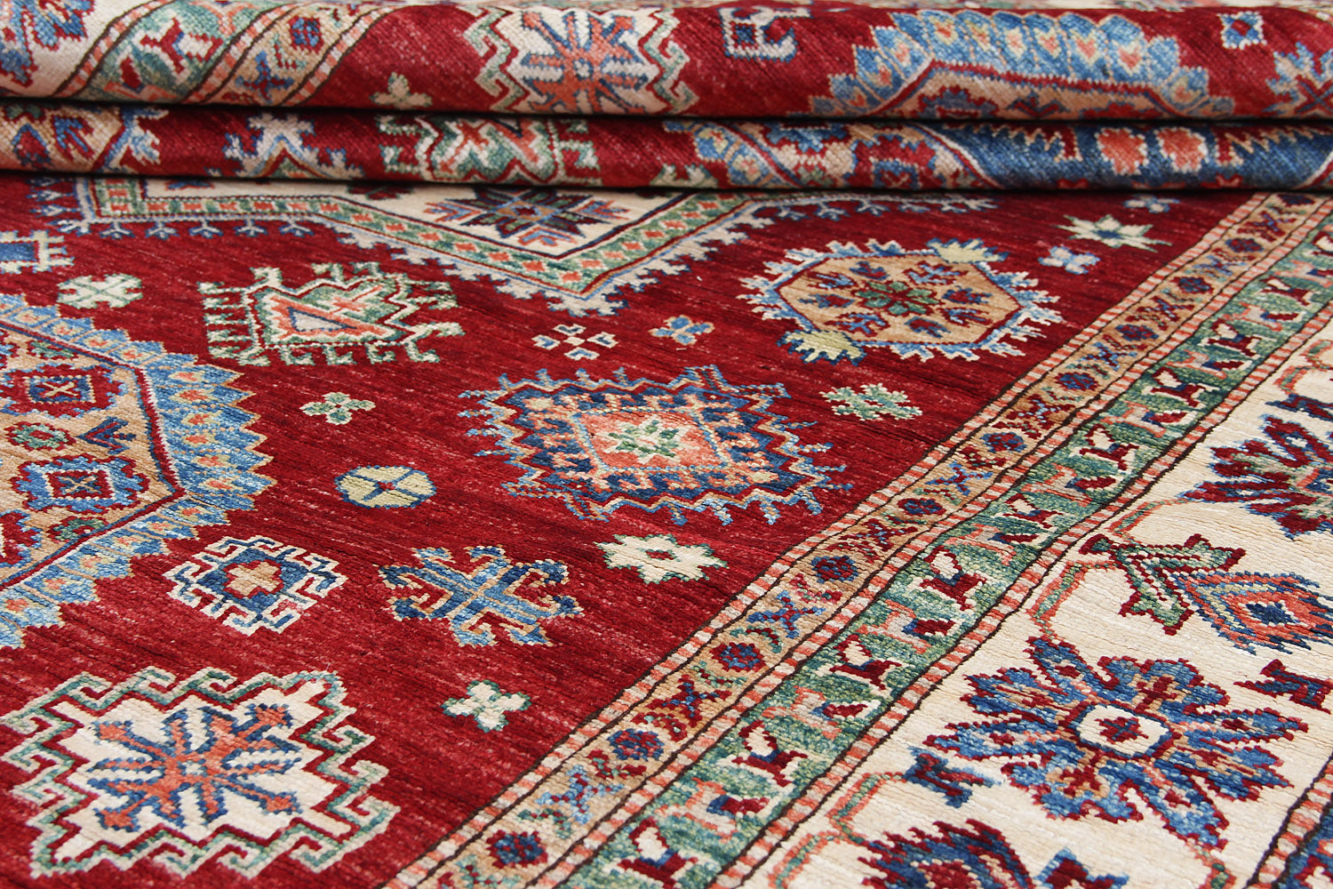 Handmade SUPREME KAZAK Rug