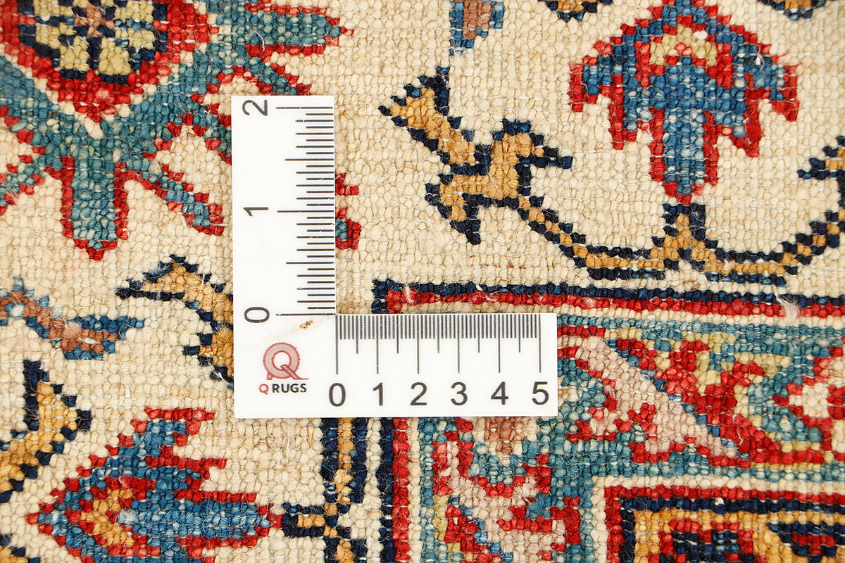 Handmade Brown Kazak Wool Rug 5' 6" X 8' Traditional Tribal Weave