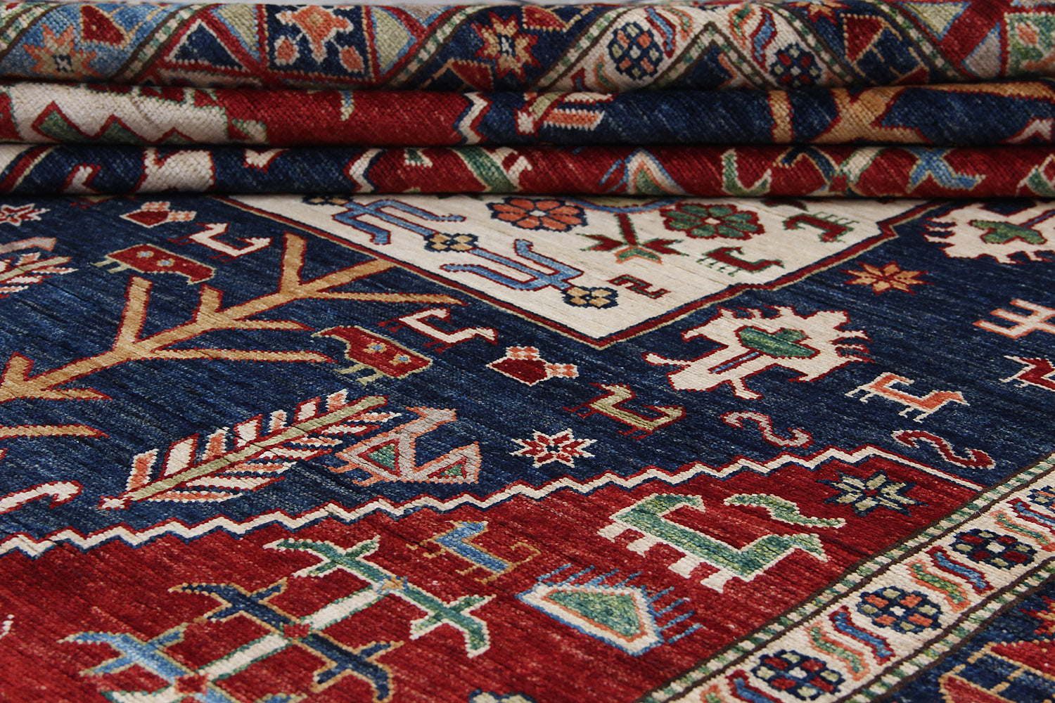 Handmade SUPREME KAZAK Rug