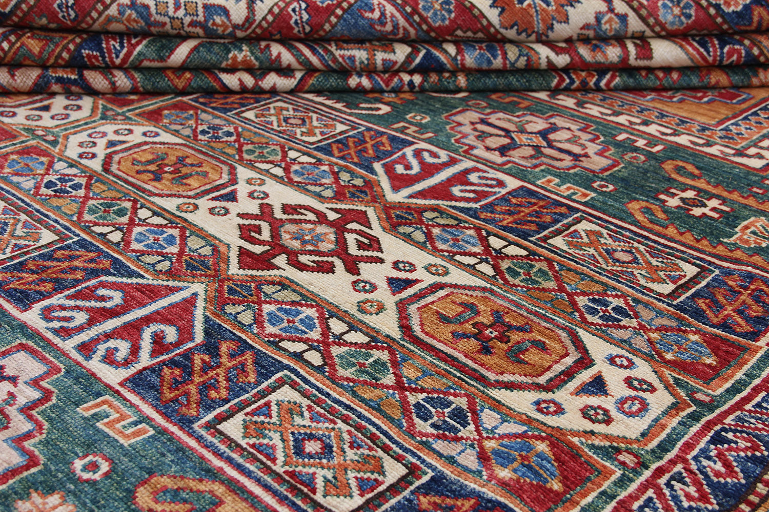 Handmade SUPREME KAZAK Rug