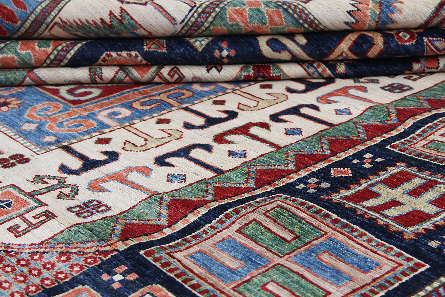 Handmade SUPREME KAZAK Rug
