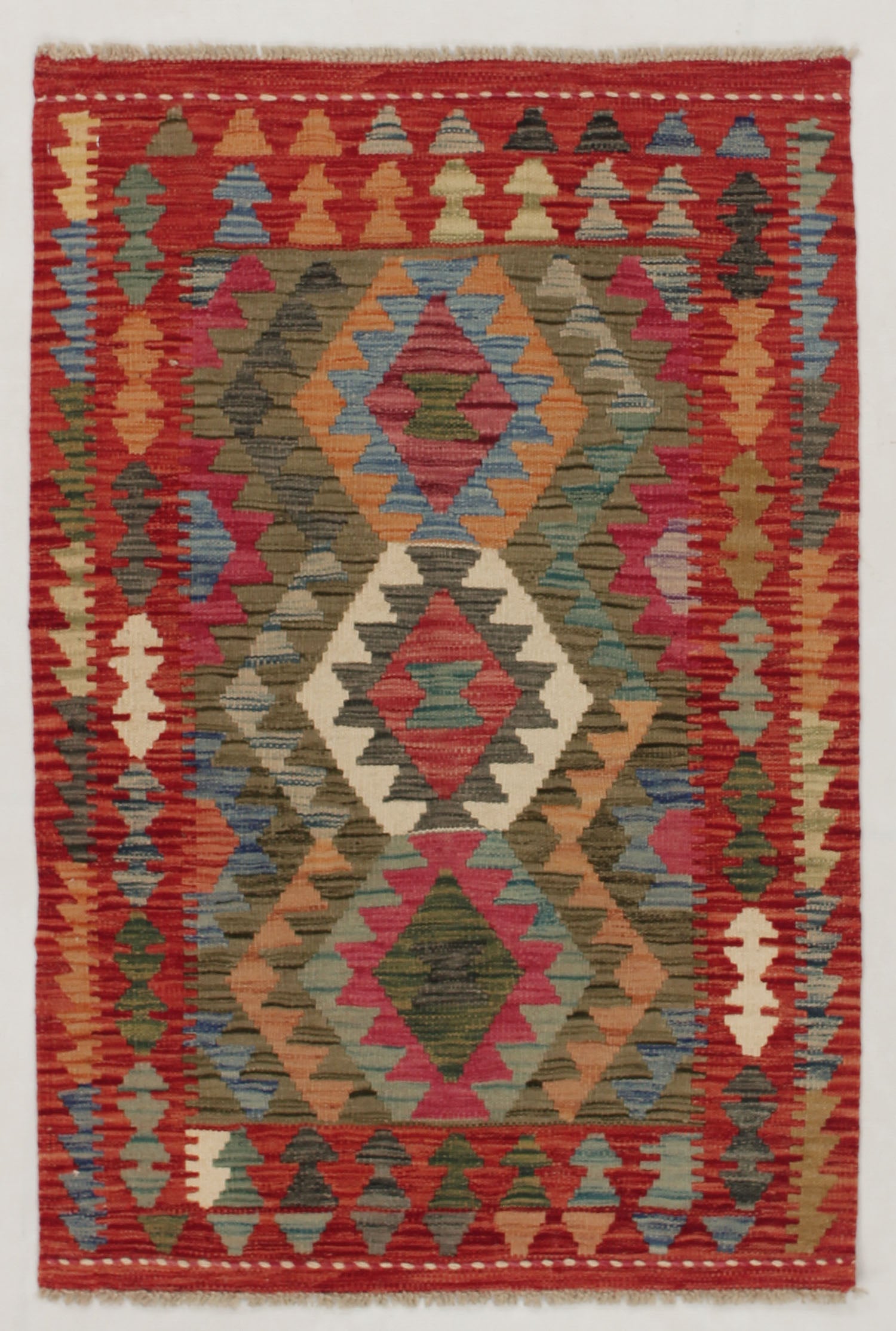 Handmade Veggie Dye Kilim Rug