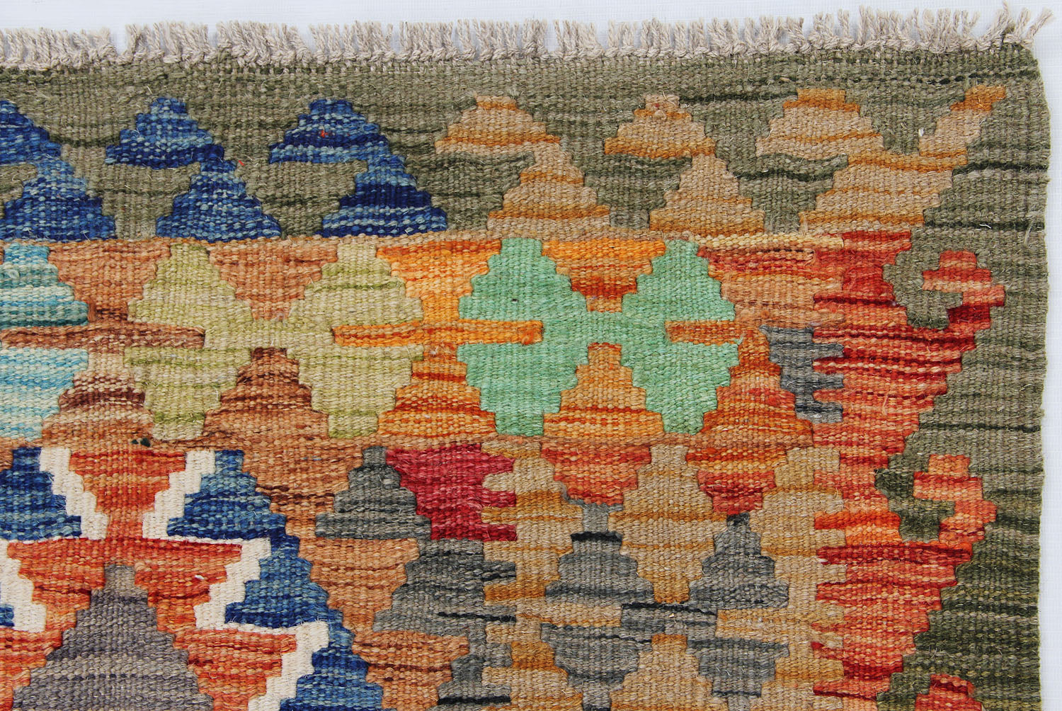 Handmade Veggie Dye Kilim Rug