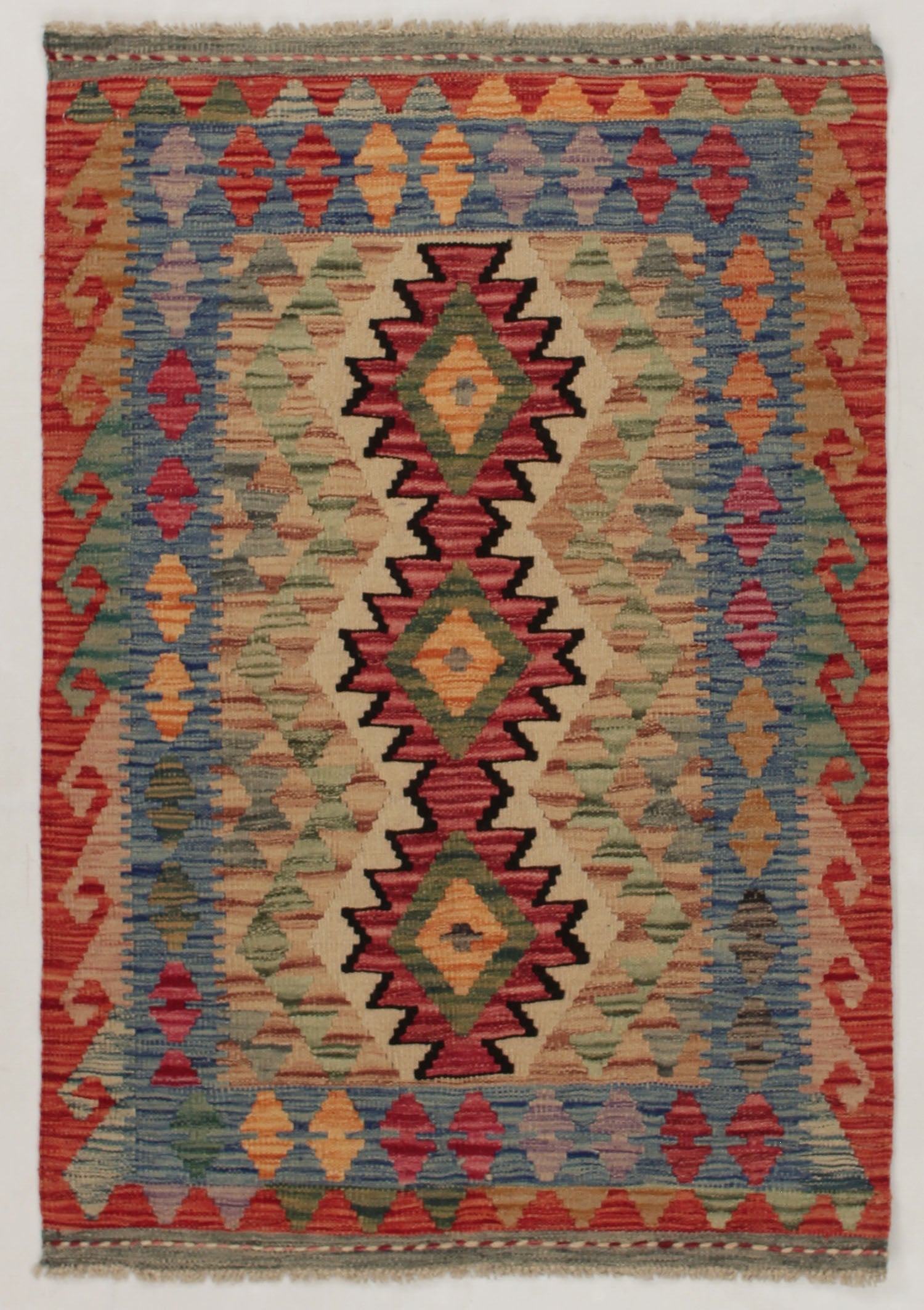 Handmade Veggie Dye Kilim Rug