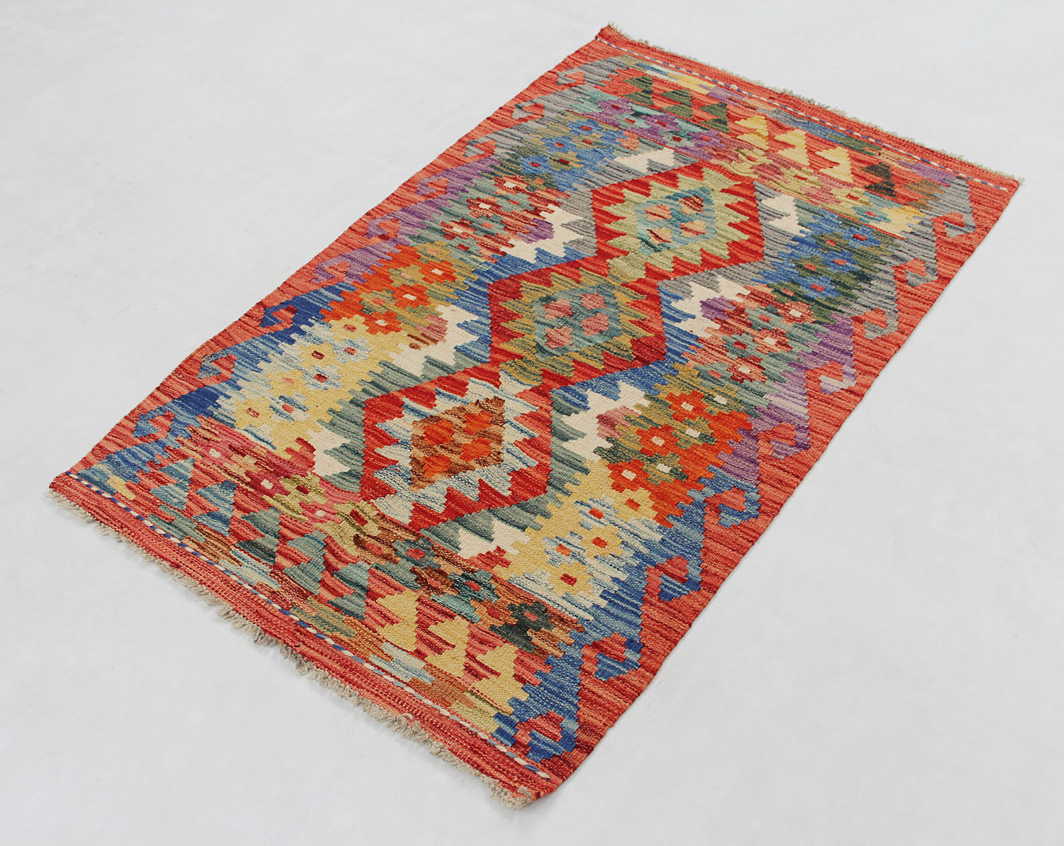 Handmade Veggie Dye Kilim Rug
