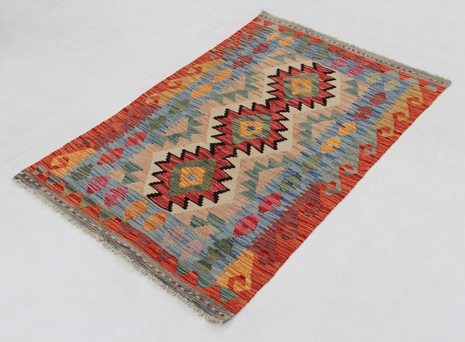 Handmade Veggie Dye Kilim Rug