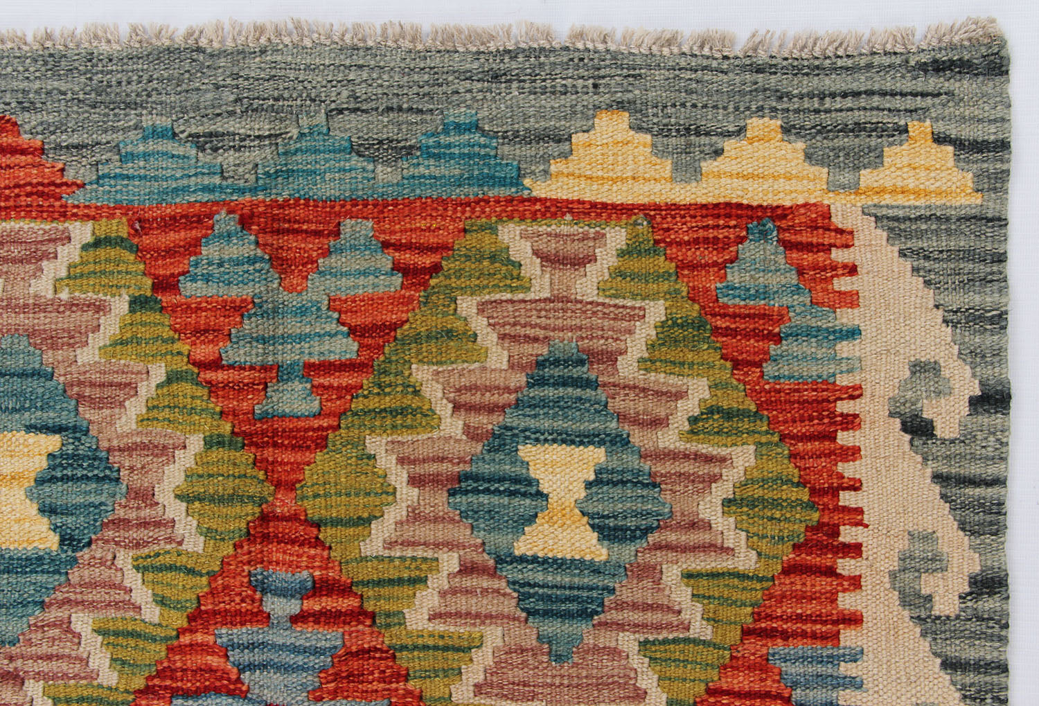 Handmade Veggie Dye Kilim Rug