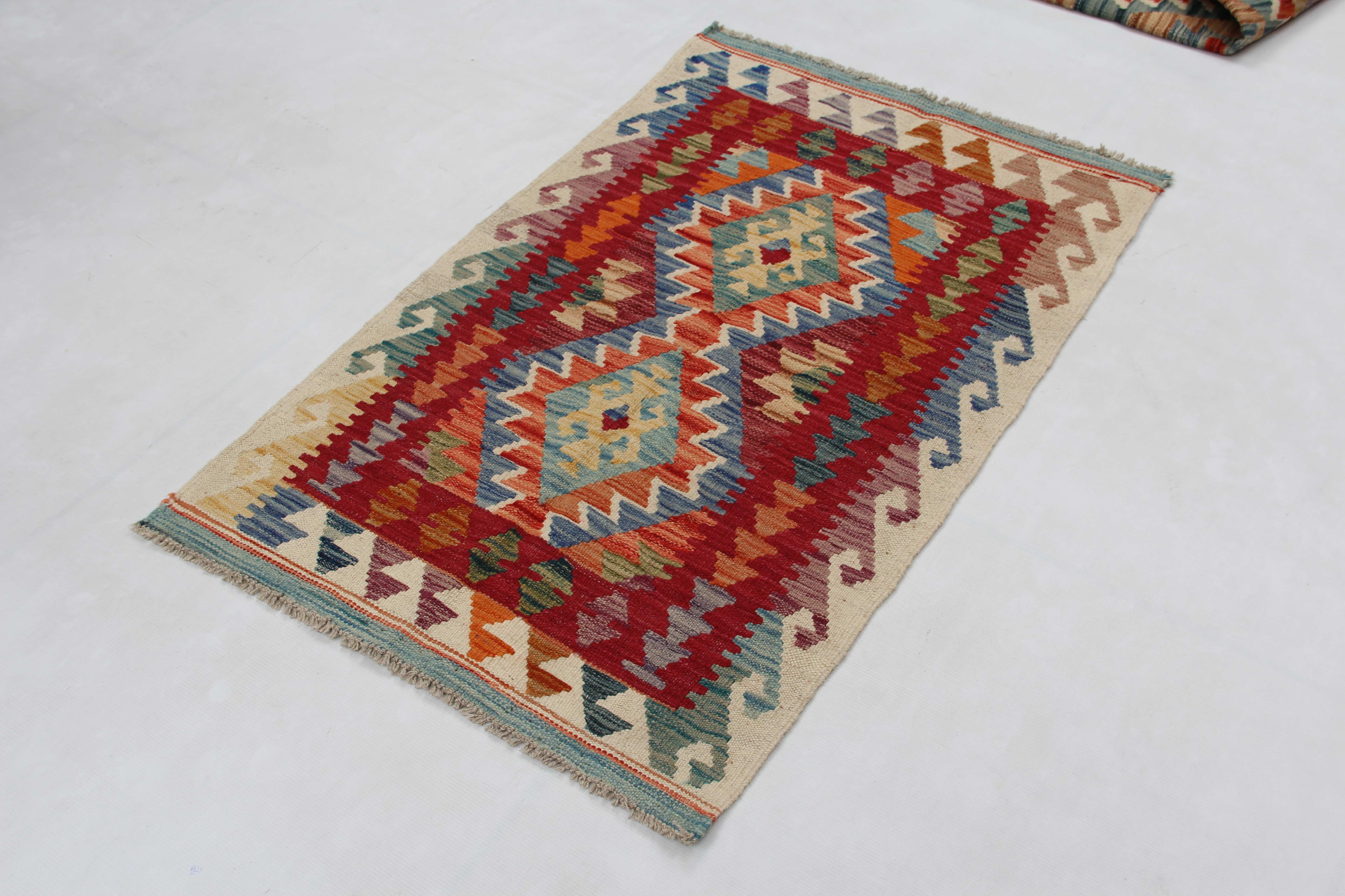 Handmade Veggie Dye Kilim Rug