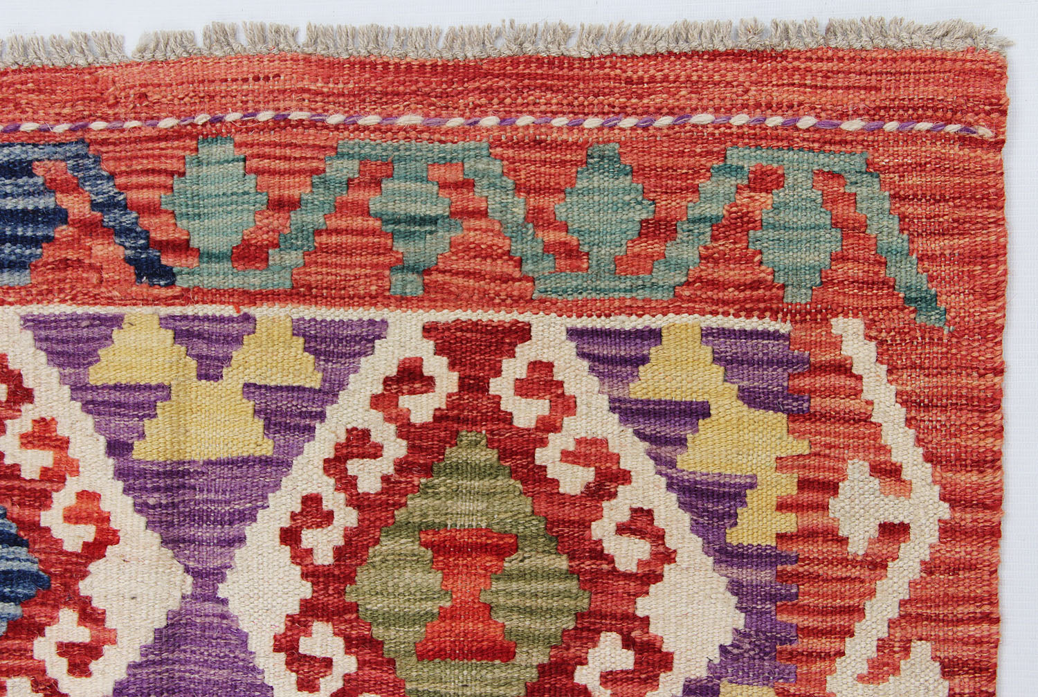 Handmade Veggie Dye Kilim Rug