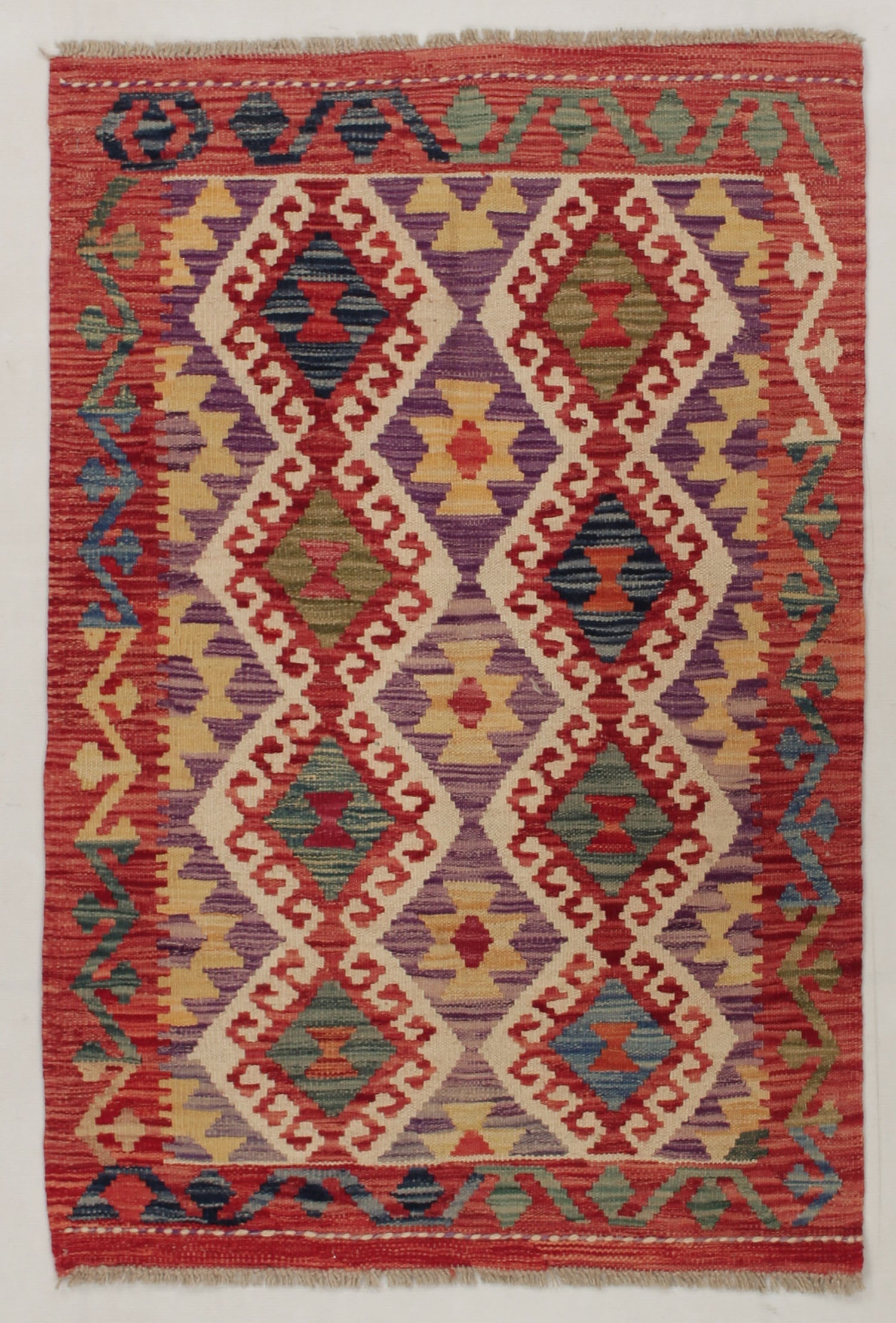 Handmade Veggie Dye Kilim Rug