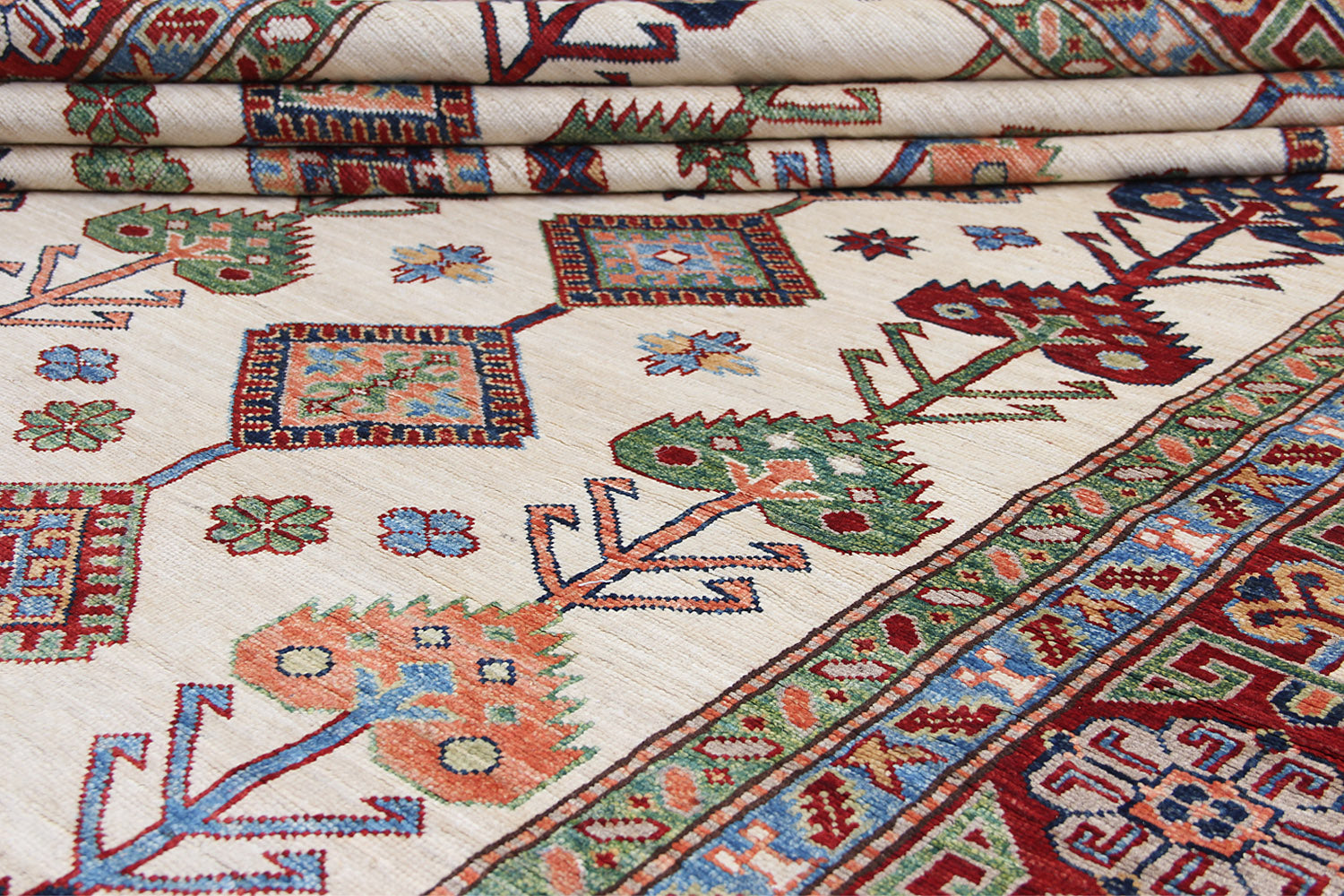 Handmade SUPREME KAZAK Rug