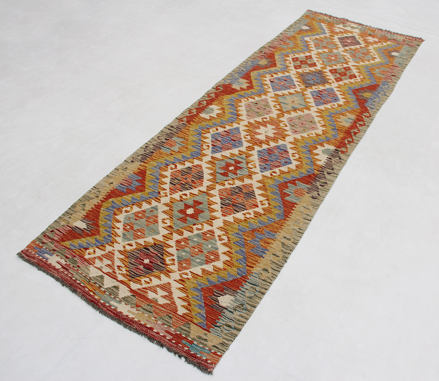 Handmade Veggie Dye Kilim Rug