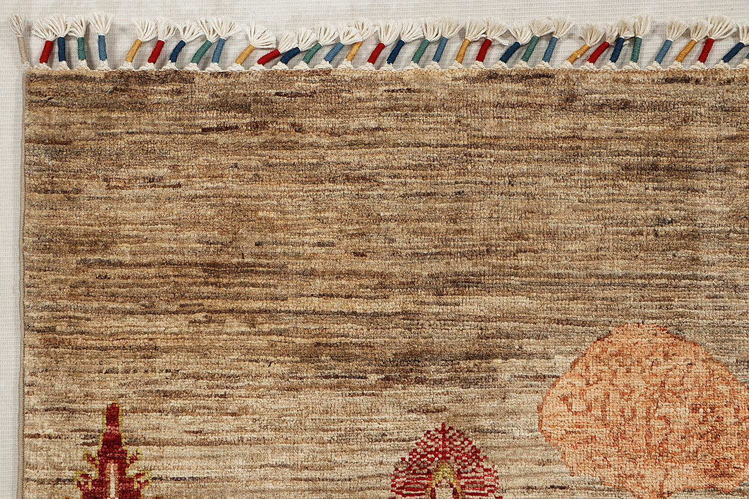 Sultani Persian Hand Knotted Wool Rug Multicolor 5'6" x 8'