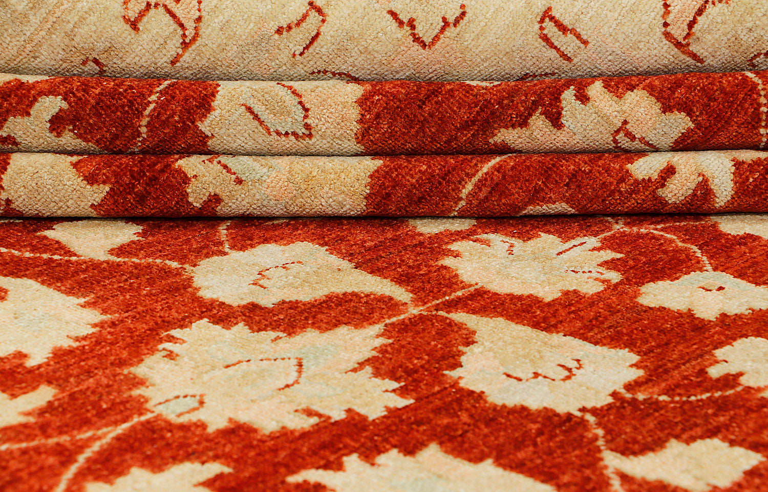 Ziegler Persian Hand Knotted Wool Rug Red 8' x 10'